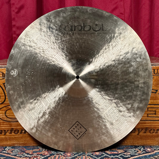 22" Istanbul Agop Traditional Crash Ride Cymbal 2434g *Video Demo*