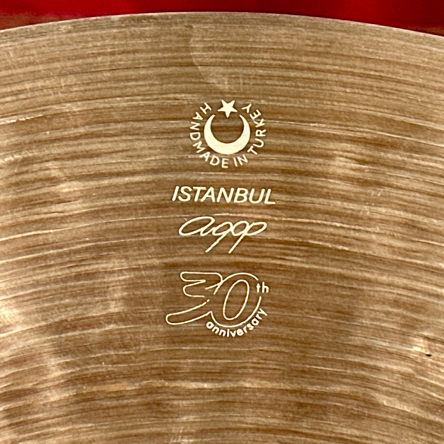15" Istanbul Agop 30th Anniversary Hi-Hat Cymbal Pair 908g/1078g *Video Demo*