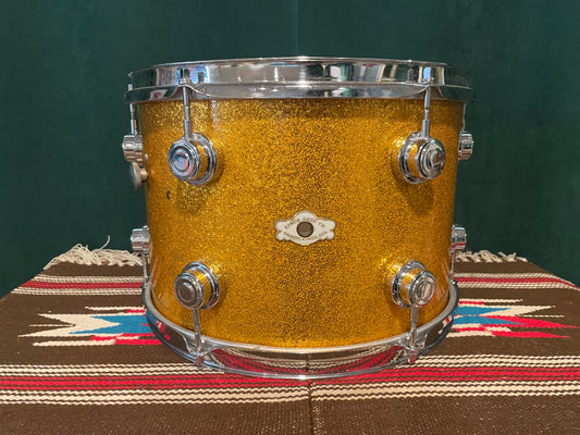 1960s Camco 9x13 Tom Drum Gold Sparkle Chanute