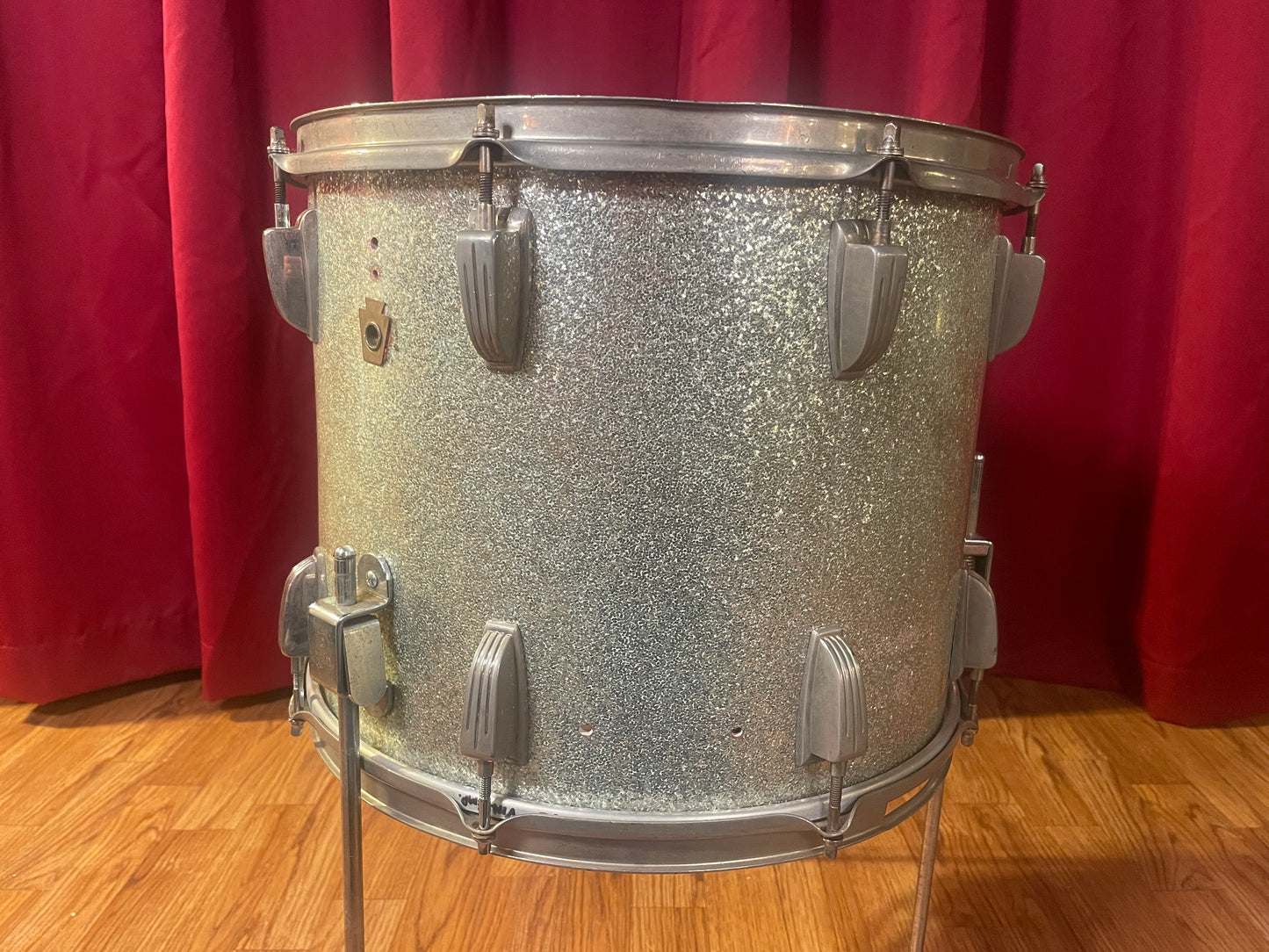 1950s Ludwig 12x15 Converted Marching Snare Floor Tom 15x12