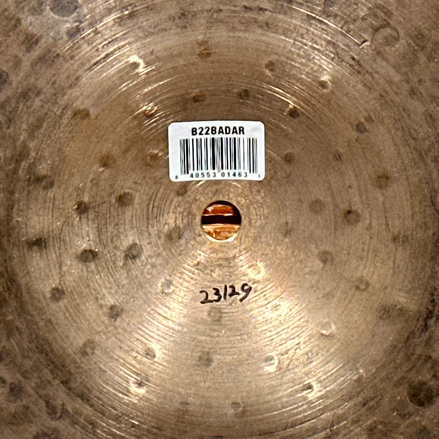 22" Meinl Byzance Dark Big Apple Dark Ride Cymbal 2312g *Video*
