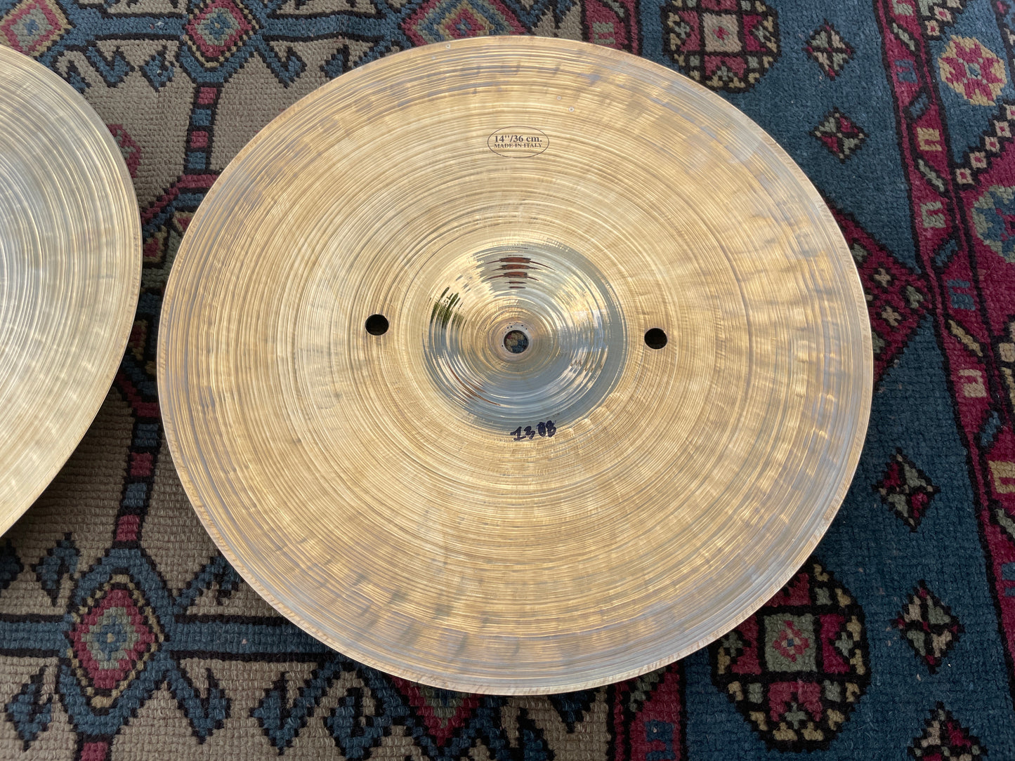 14" UFIP Brilliant Series Hi-Hat Cymbal Pair 1120g/1308g *Video Demo*