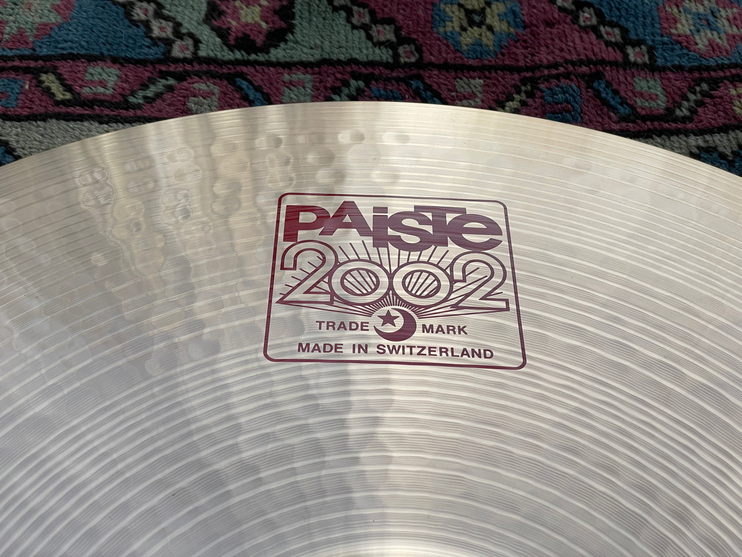 20" Paiste 2002 Thin Crash Cymbal 1790g *Video Demo*