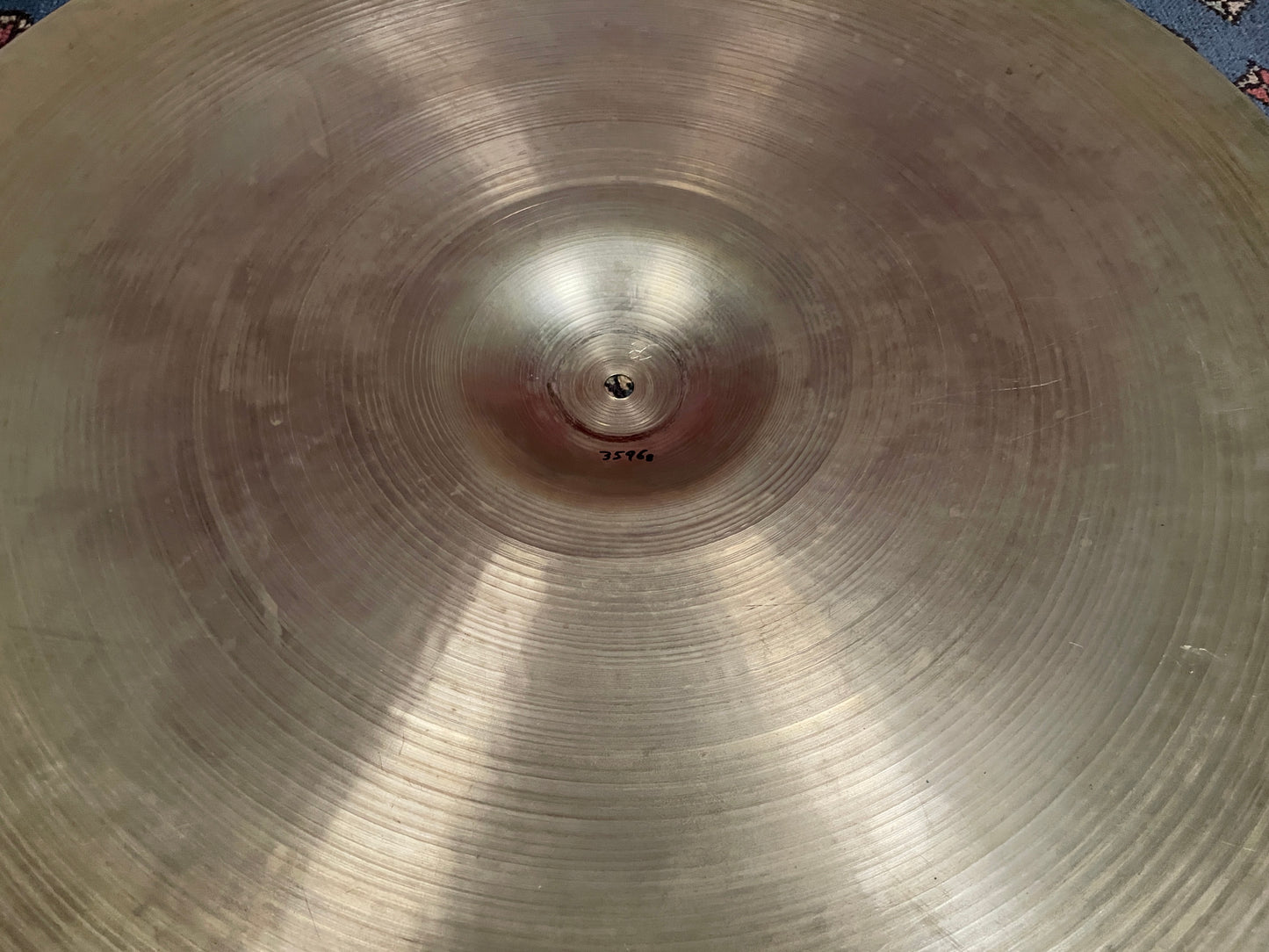 24" Zildjian A 1960s Ride Cymbal 3596g *Video Demo*
