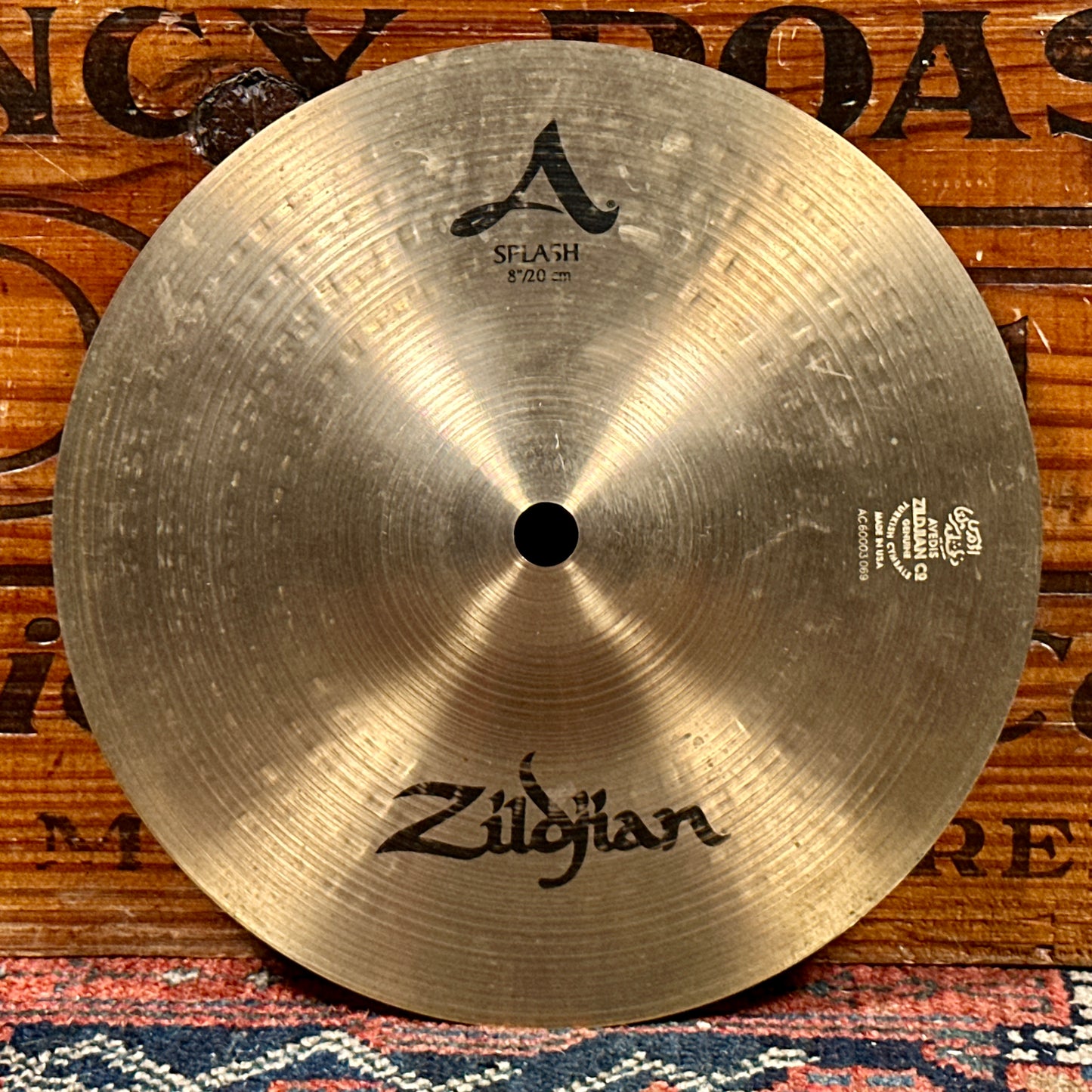 8" Zildjian A Splash Cymbal 156g