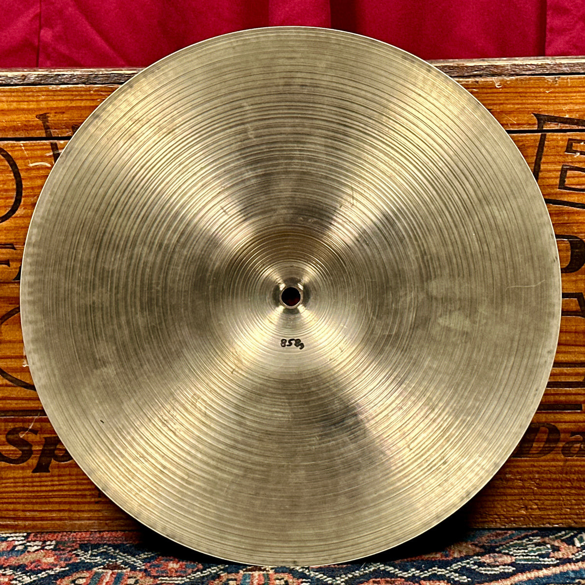 14" Zildjian A 1970s New Beat Hi-Hat Cymbal Pair 858g/1378g *Video*