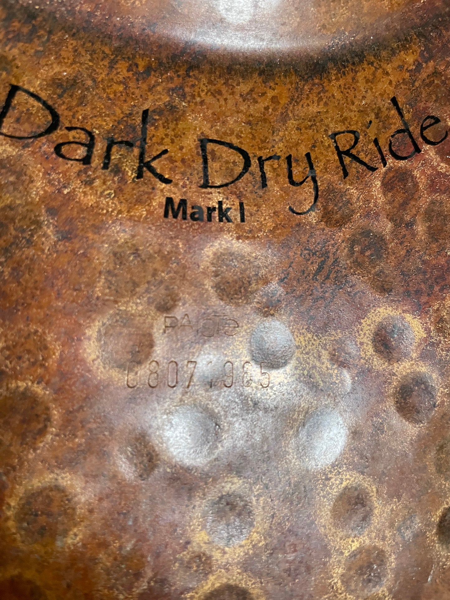 21" Paiste Signature Dark Dry Ride Cymbal Mark I 2424g *Video Demo*