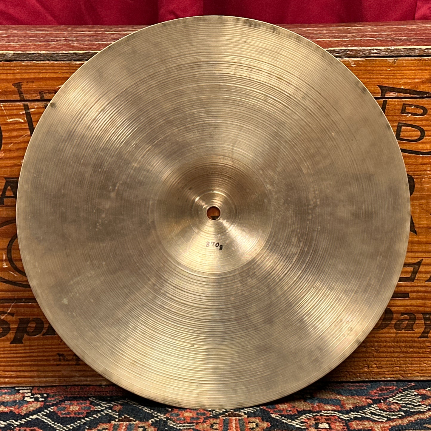 14" Zildjian A 1960s Hi-Hat Single Cymbal 870g *Video Demo*