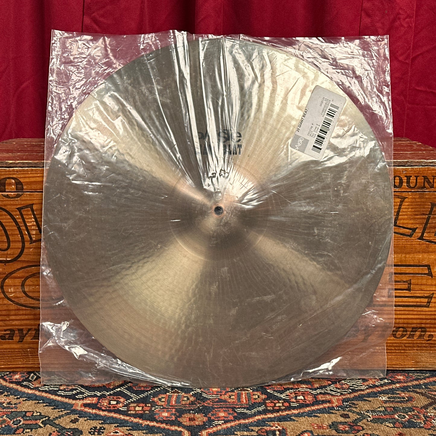 20" Paiste Giant Beat Multifunction Ride Crash Cymbal 1838g *Video Demo*
