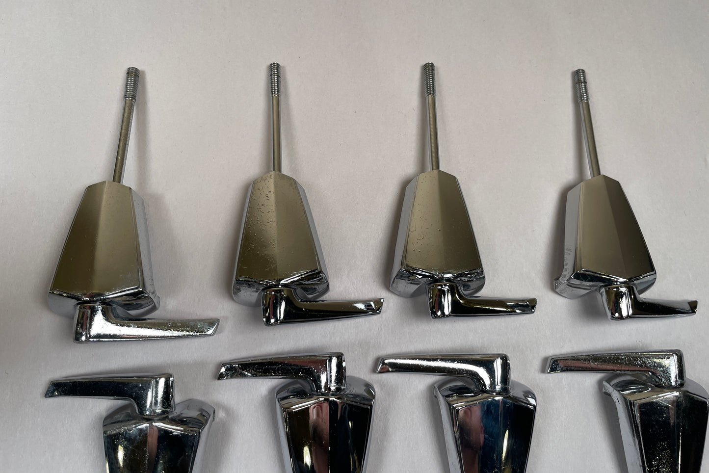 Vintage Premier Bass Drum T Rods and Claws 1960s / 1970s - Set of 8