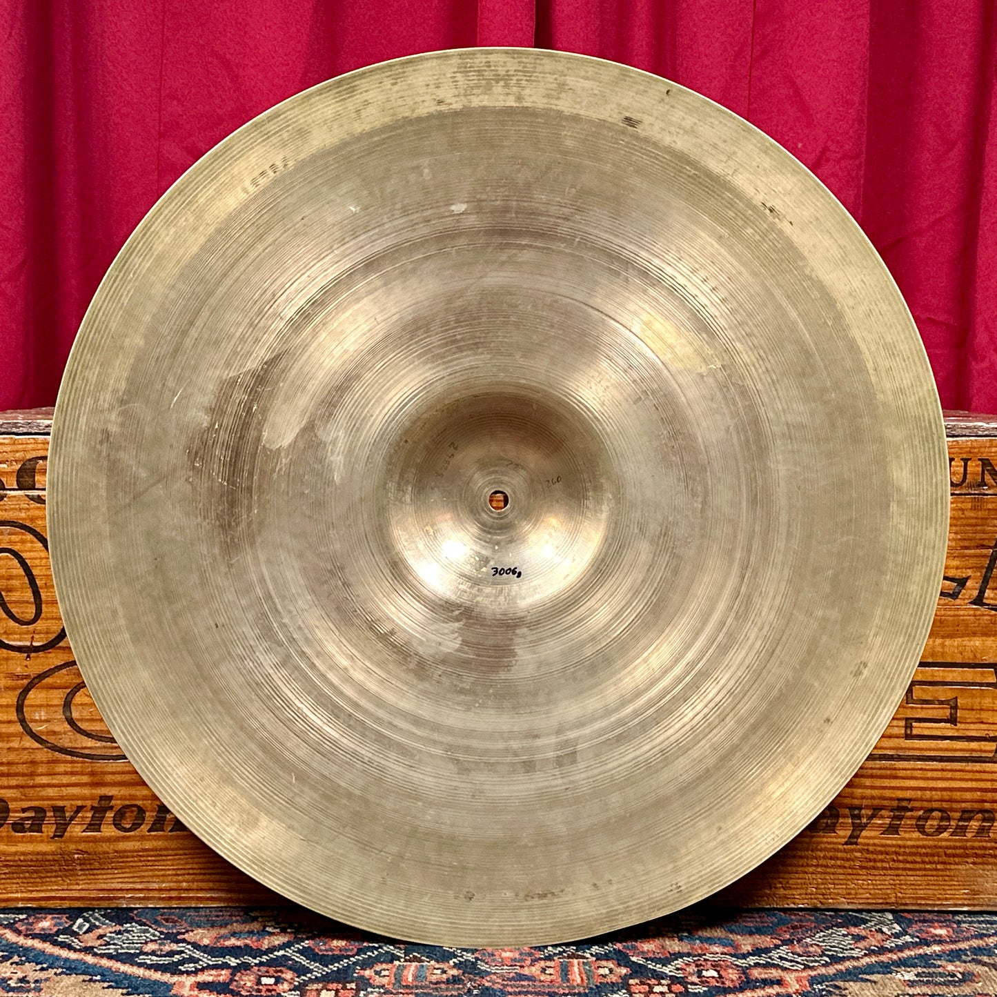 22" Zildjian A 1950s Small Stamp Ride Cymbal 3006g *Video Demo*