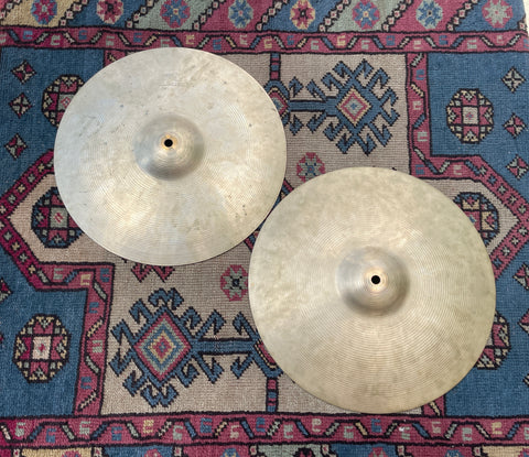 14" Paiste Pre-Serial 602 Hi-Hat Cymbal Pair 767g/922g *Video Demo*