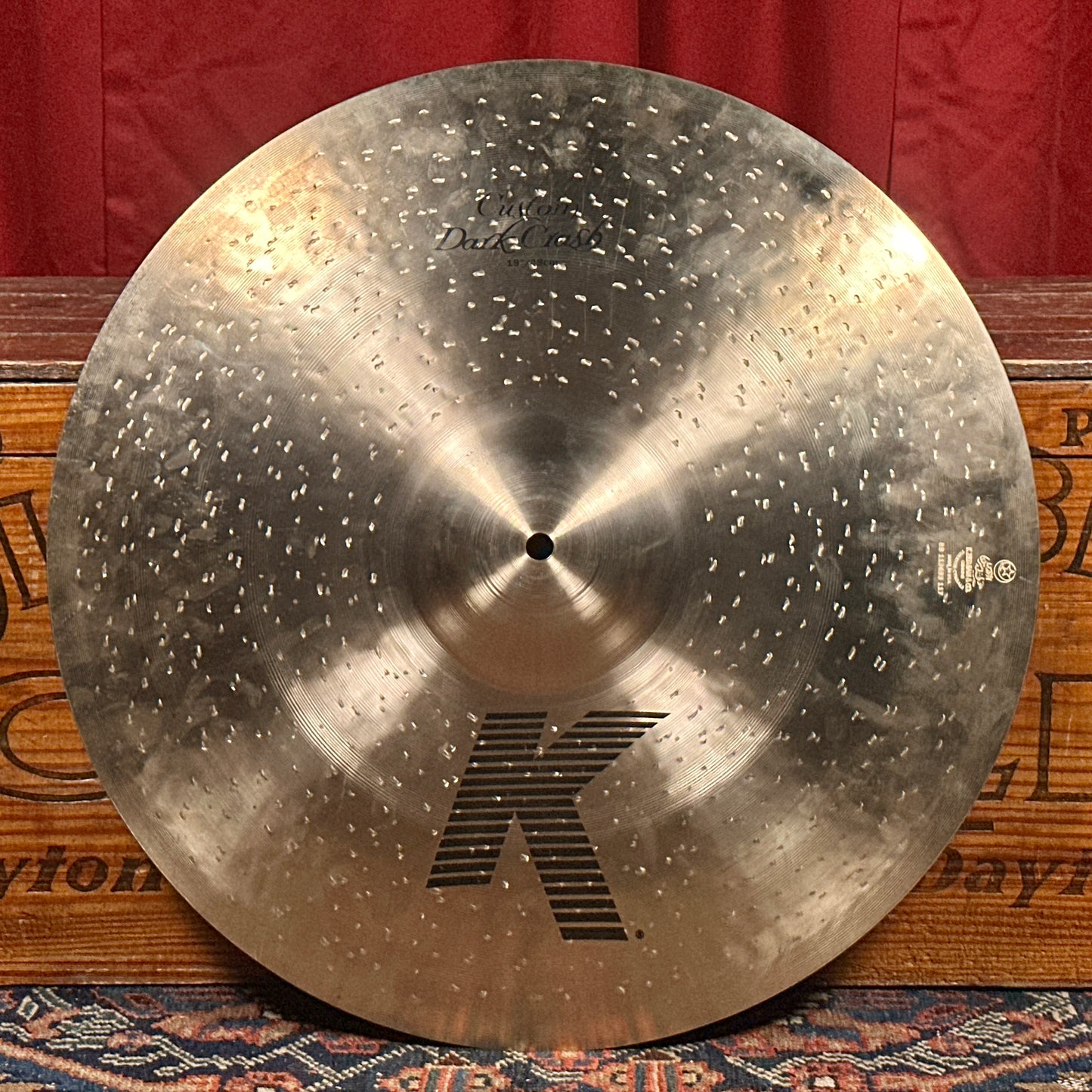 19" Zildjian K Custom Dark Crash Cymbal 1512g *Video Demo*