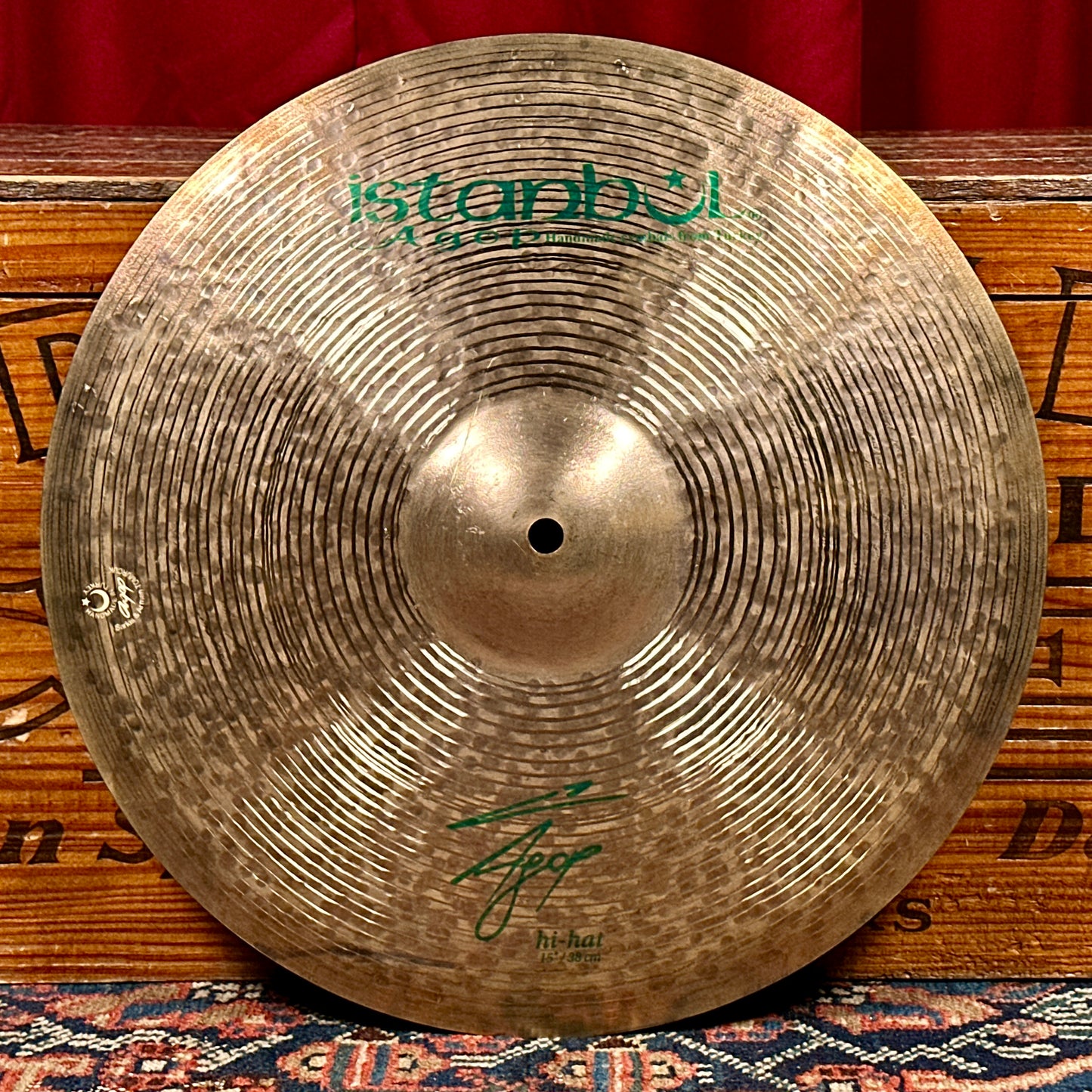 15" Istanbul Agop Signature Hi-Hat Cymbal Pair 944g/1146g *Video Demo*