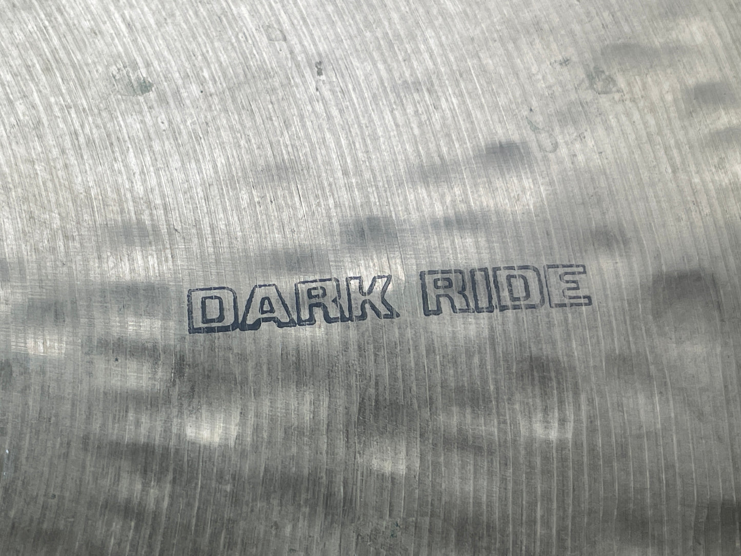 1978 20" Paiste Sound Creation Dark Ride Cymbal Black Label 2582g *Video Demo*