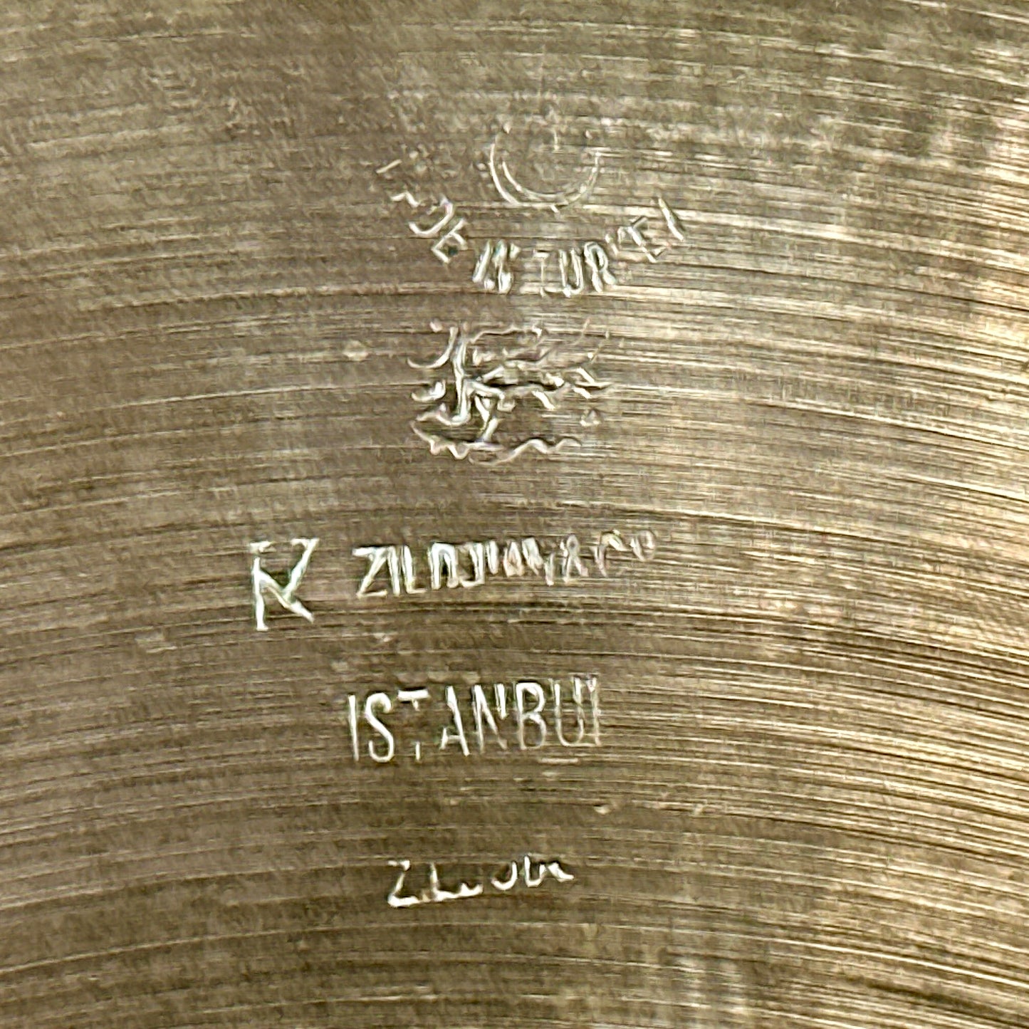 14" K. Zildjian Istanbul Old Stamp IIIa 1950s Hi-Hat Cymbal Pair 705g/745g *Video Demo*