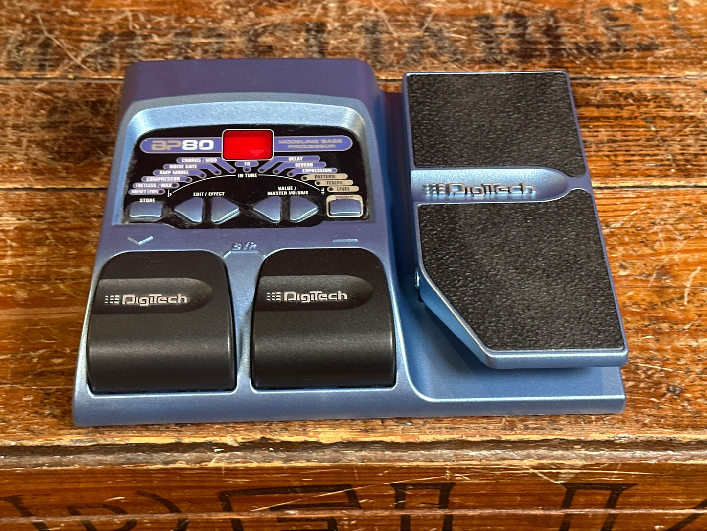 DigiTech BP80 Bass Multi Effects Modeling Processor Pedal w/ Power Supply