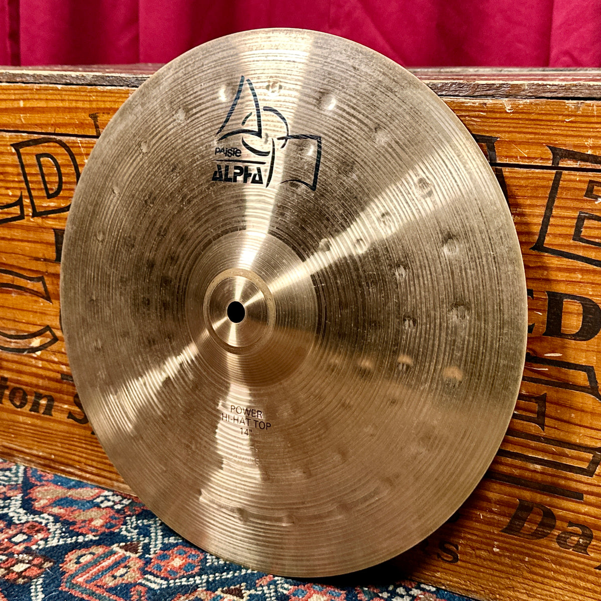 14" Paiste Alpha Power Hi-Hat Cymbal Pair 956g/1136g *Video*