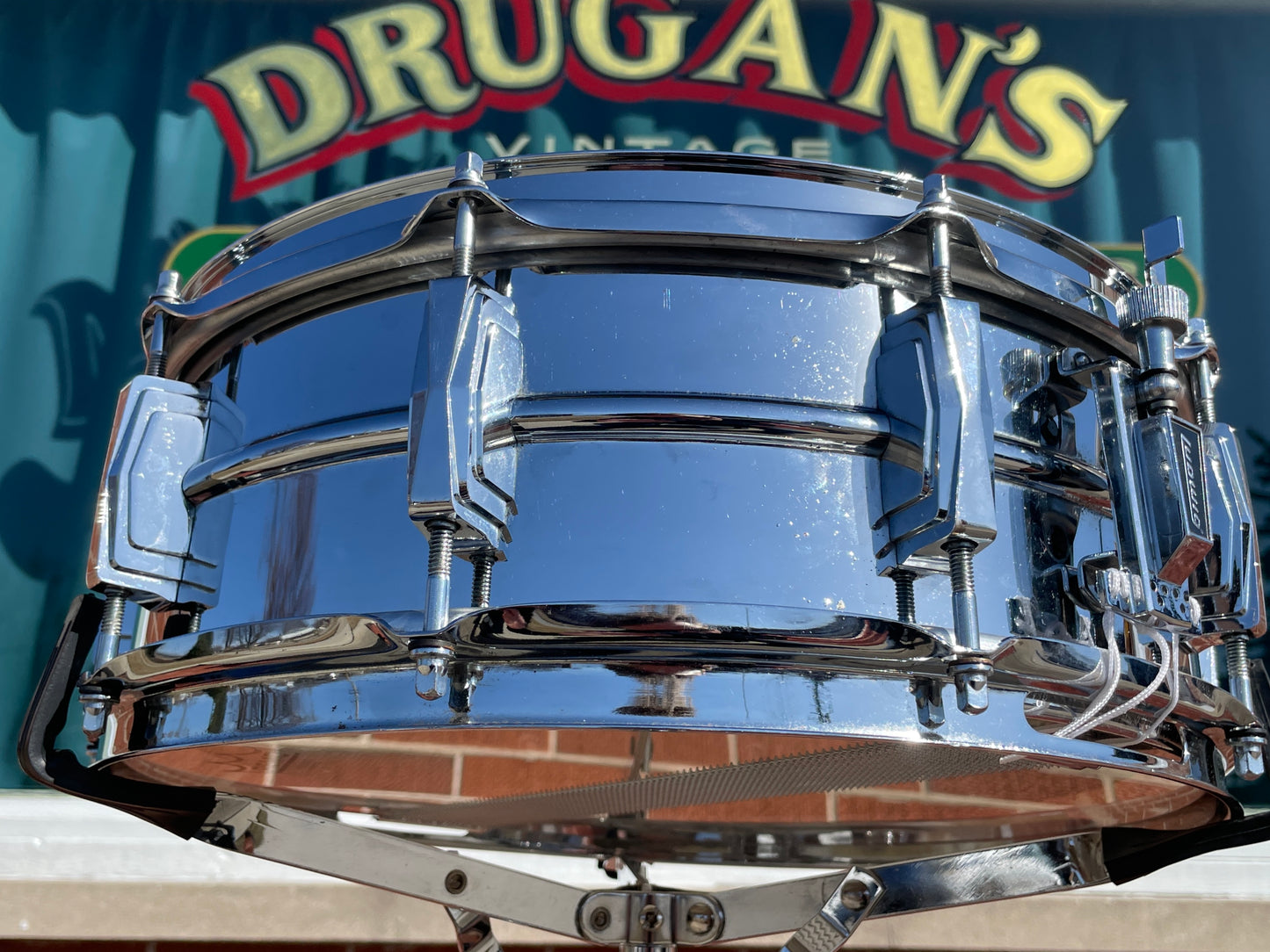 1970s Ludwig 5x14 LM400 Supraphonic Snare Drum