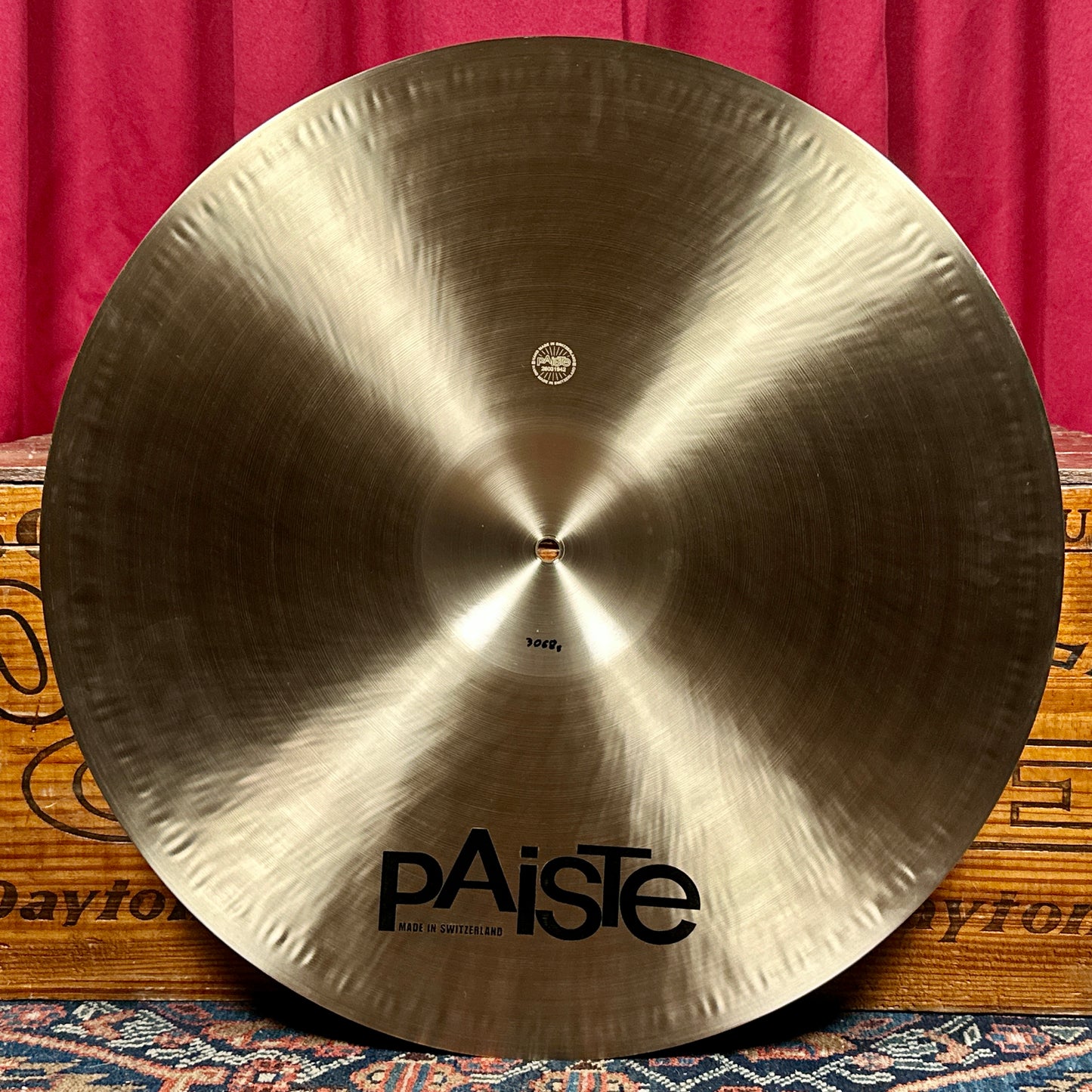 22" Paiste Formula 602 Modern Essentials Ride Cymbal 3068g *Video*