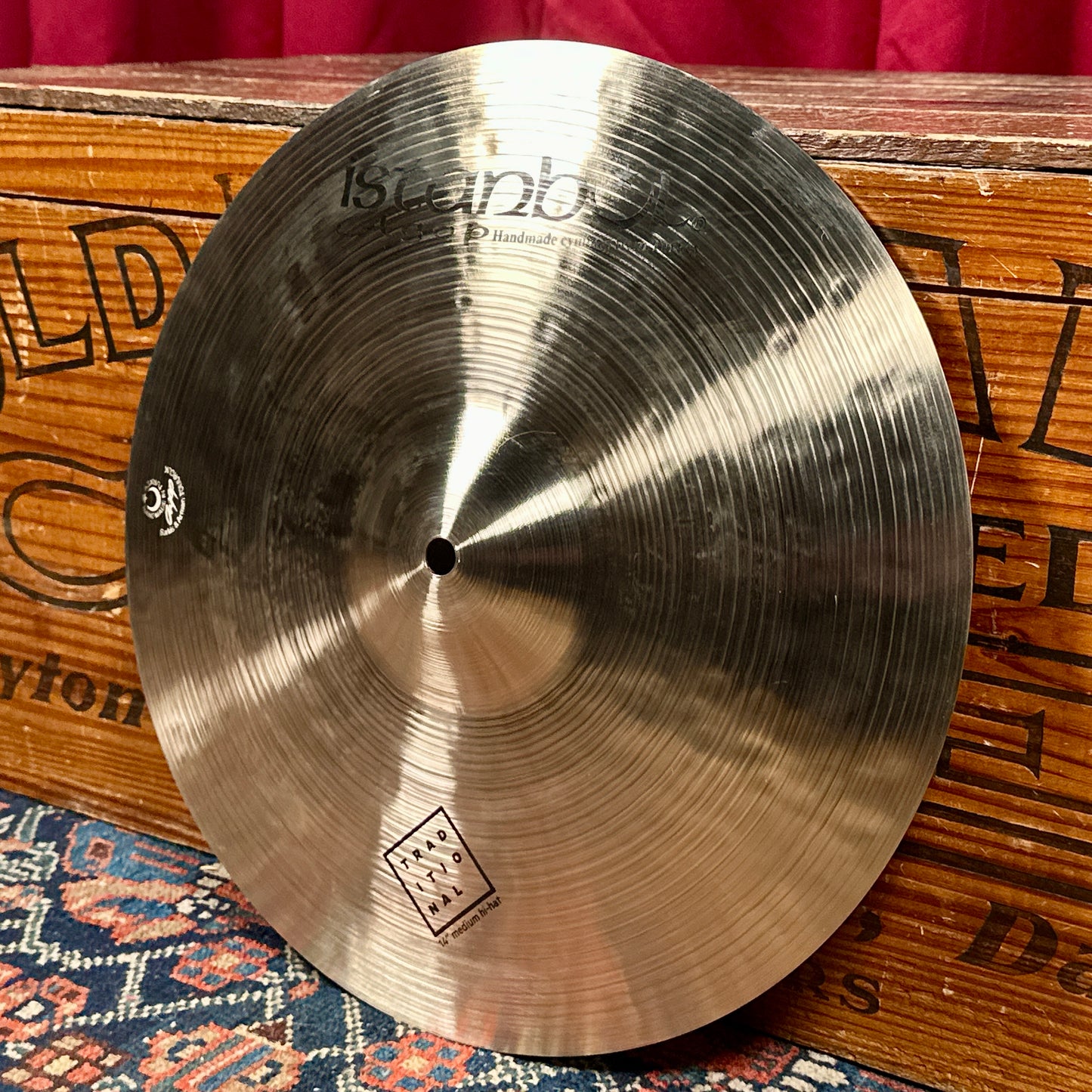 14" Istanbul Agop Traditional Medium Hi-Hat Cymbal Pair 1004g/1200g *Video Demo*