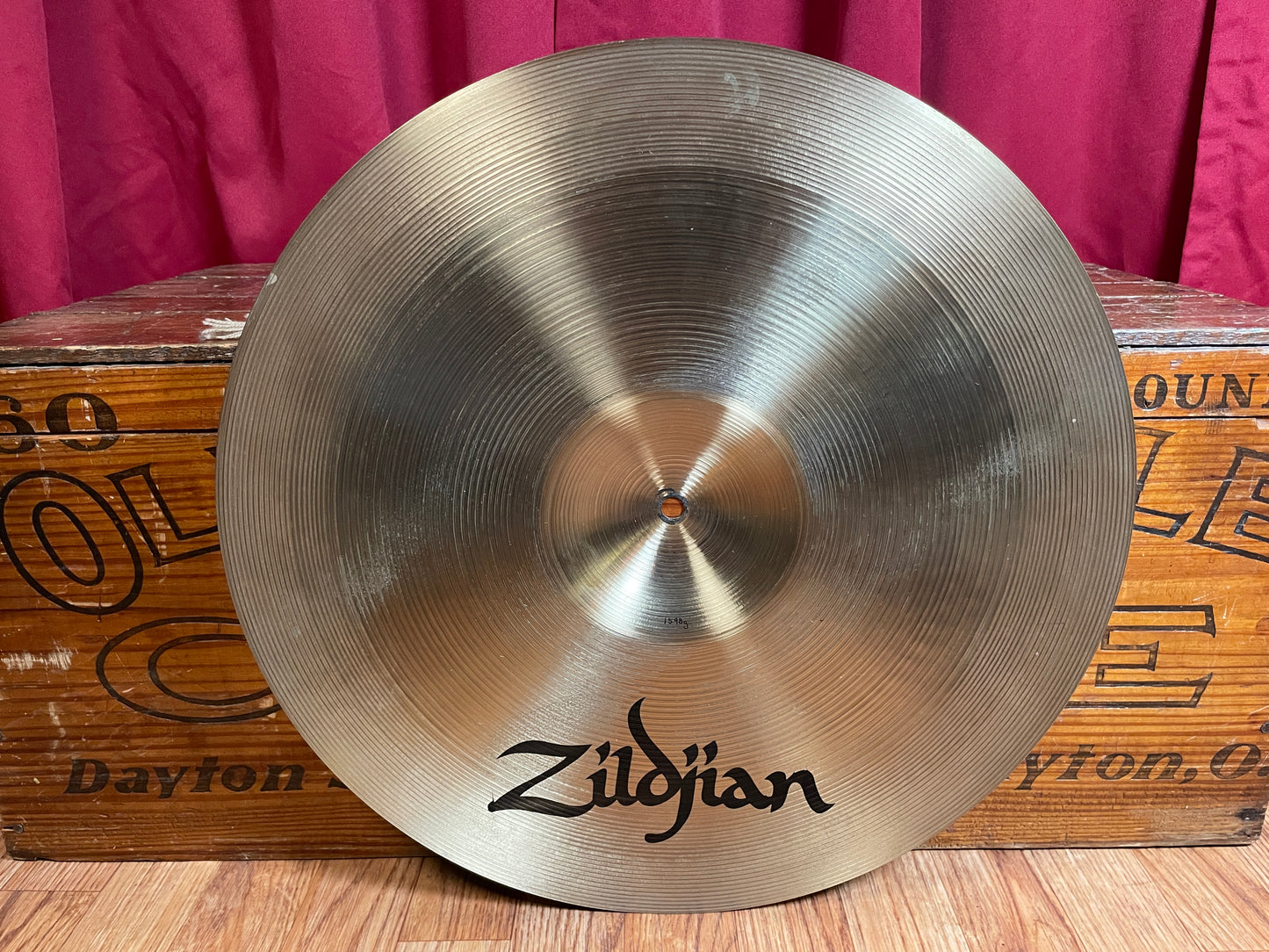 18" Zildjian A Early 1990s Crash Ride Cymbal 1598g *Video Demo*