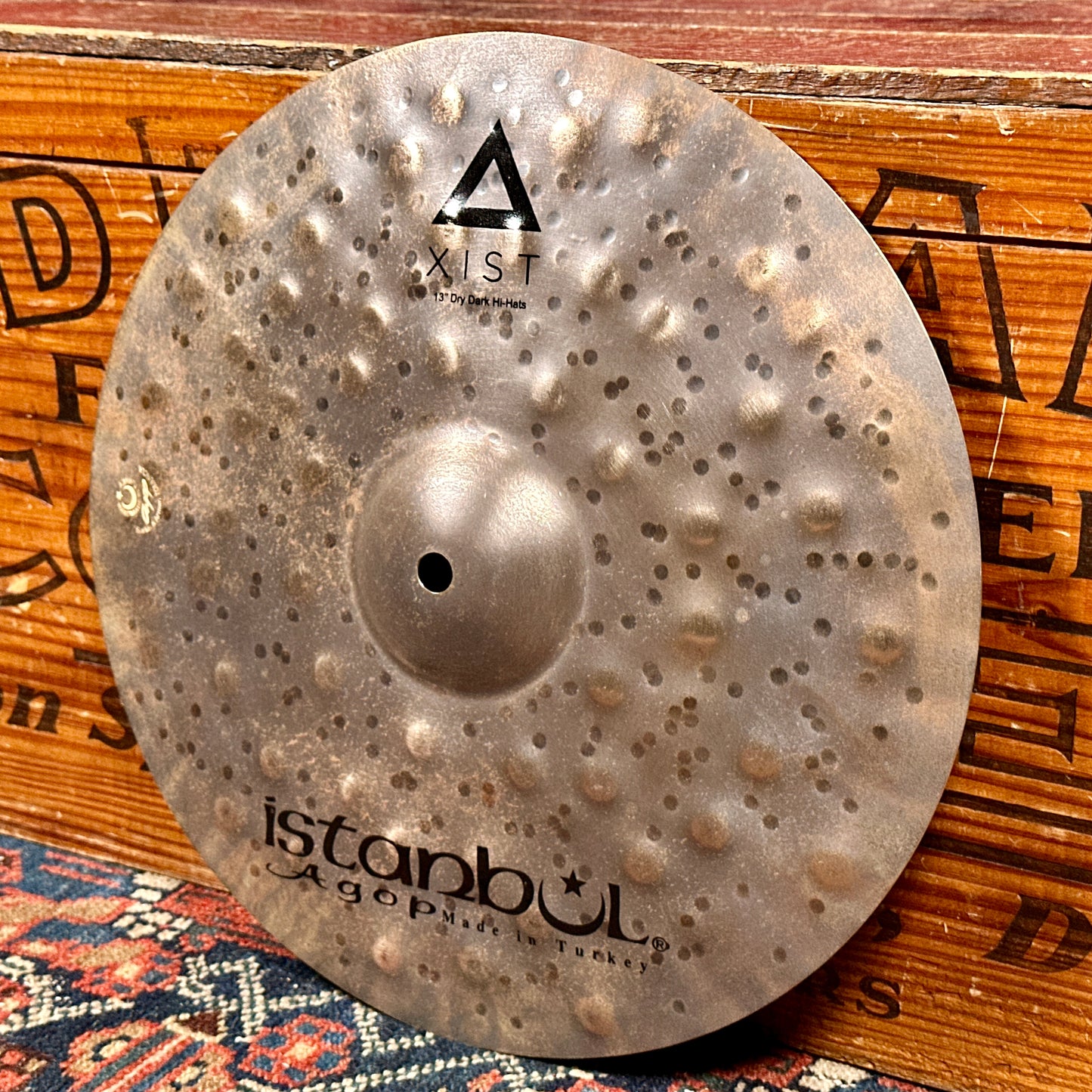 13" Istanbul Agop Xist Dry Dark Hi-Hat Cymbal Pair 506g/898g *Video Demo*