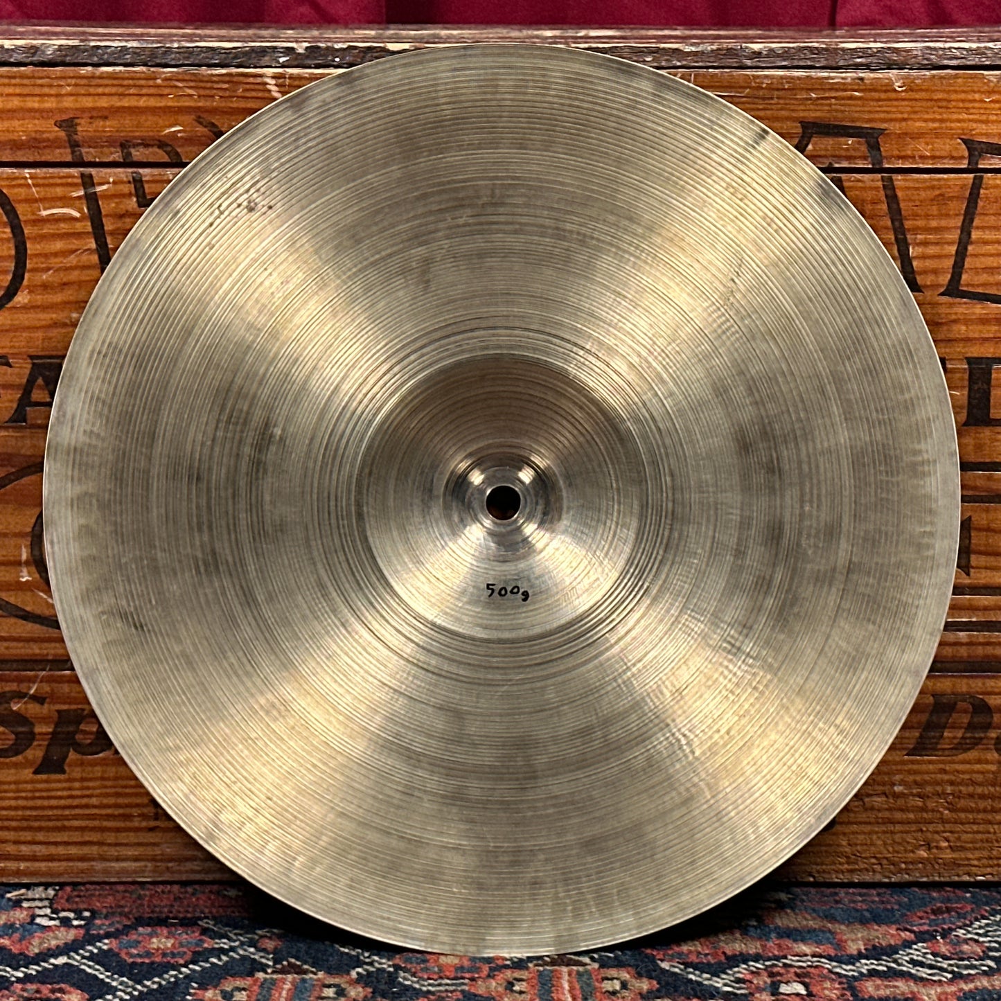 13" Zildjian A 1950s Small Stamp Hi-Hat Cymbal Pair 500g/594g *Video Demo*