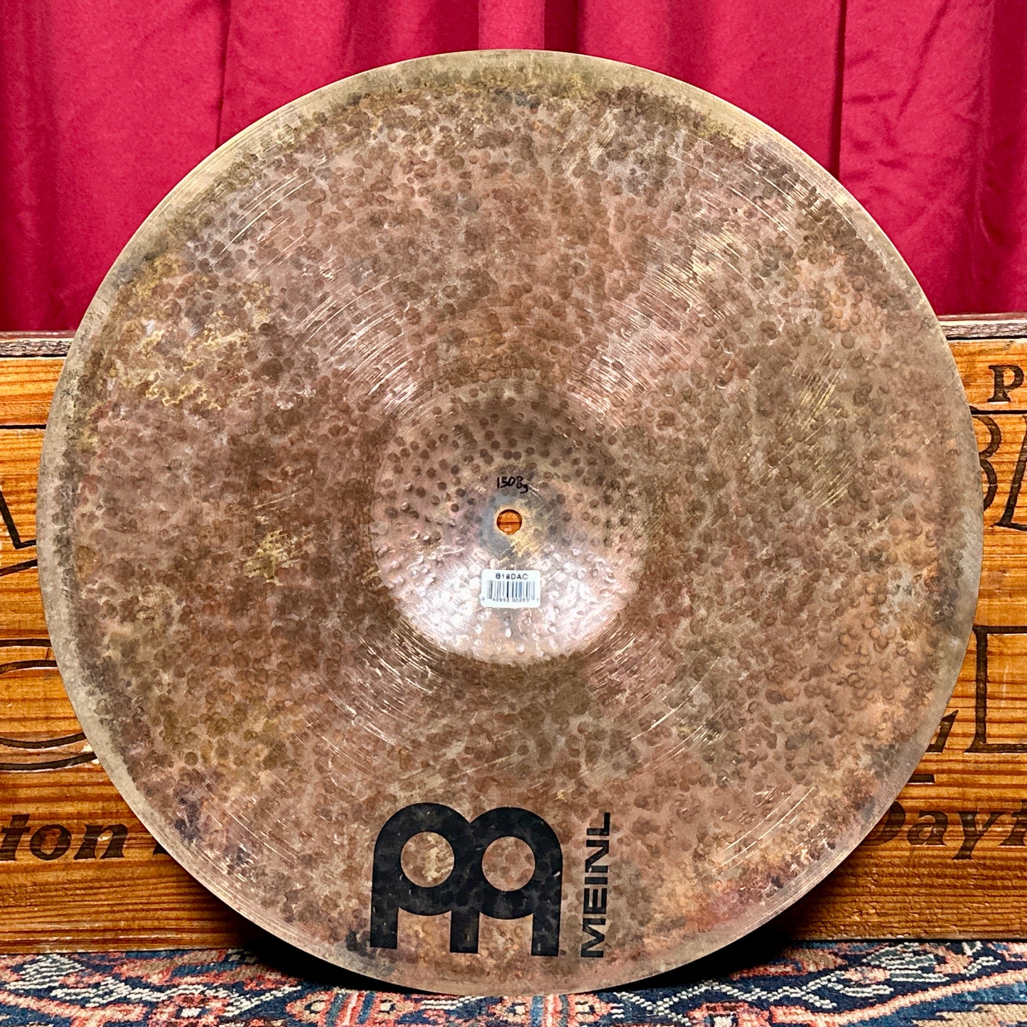 18" Meinl B18DAC Byzance Dark Crash Cymbal 1508g *Video*