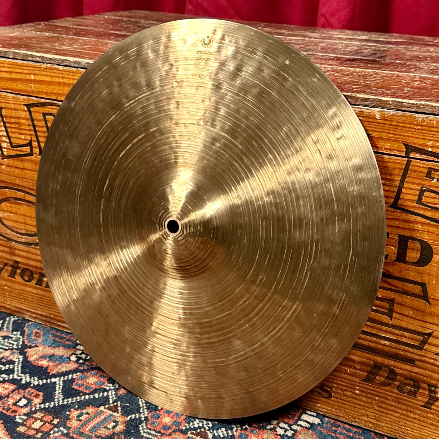 15" Istanbul Agop 30th Anniversary Hi-Hat Cymbal Pair 982g/1178g *Video Demo*
