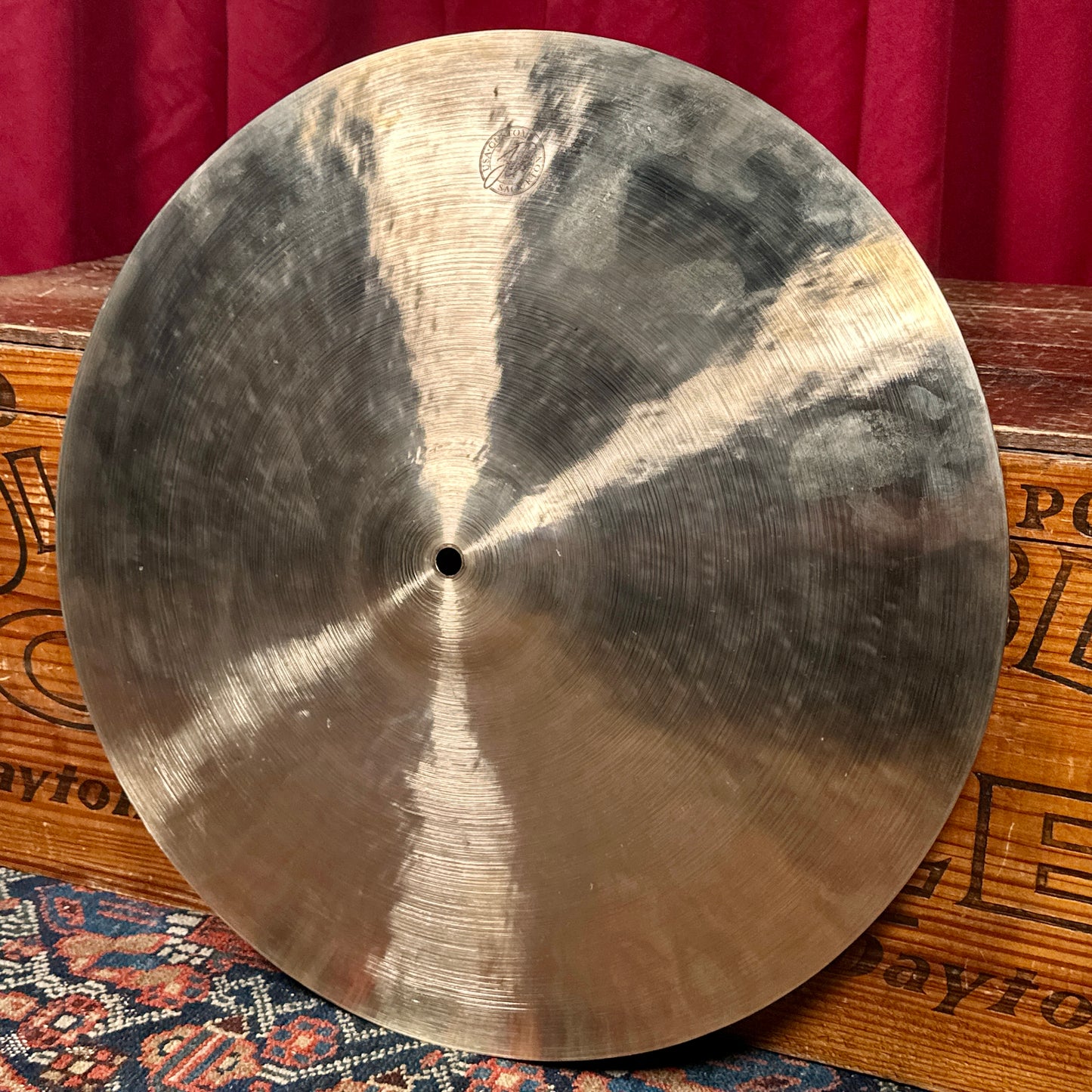 19" JD Sagurton Custom Cymbals Left Side Ride Cymbal w/ Hand Formed Bell 1838g *Video Demo*