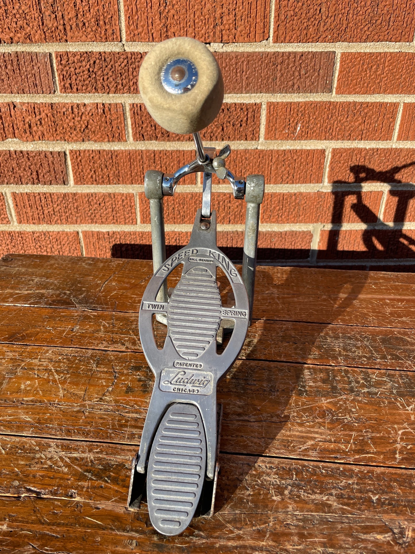 1960s Ludwig No. 201 Speed King Twin Spring Bass Drum Pedal