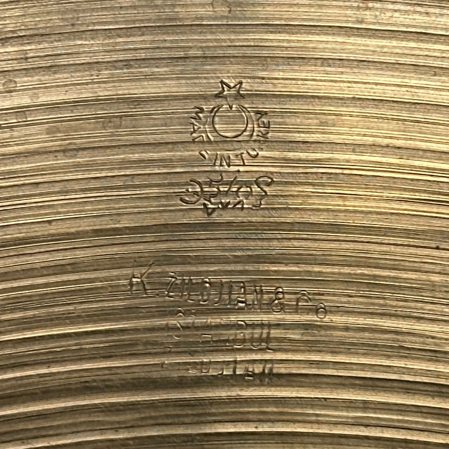 Collector's Clean 22" K. Zildjian Istanbul 1960s New Stamp Ride Cymbal 2550g *Video Demo*