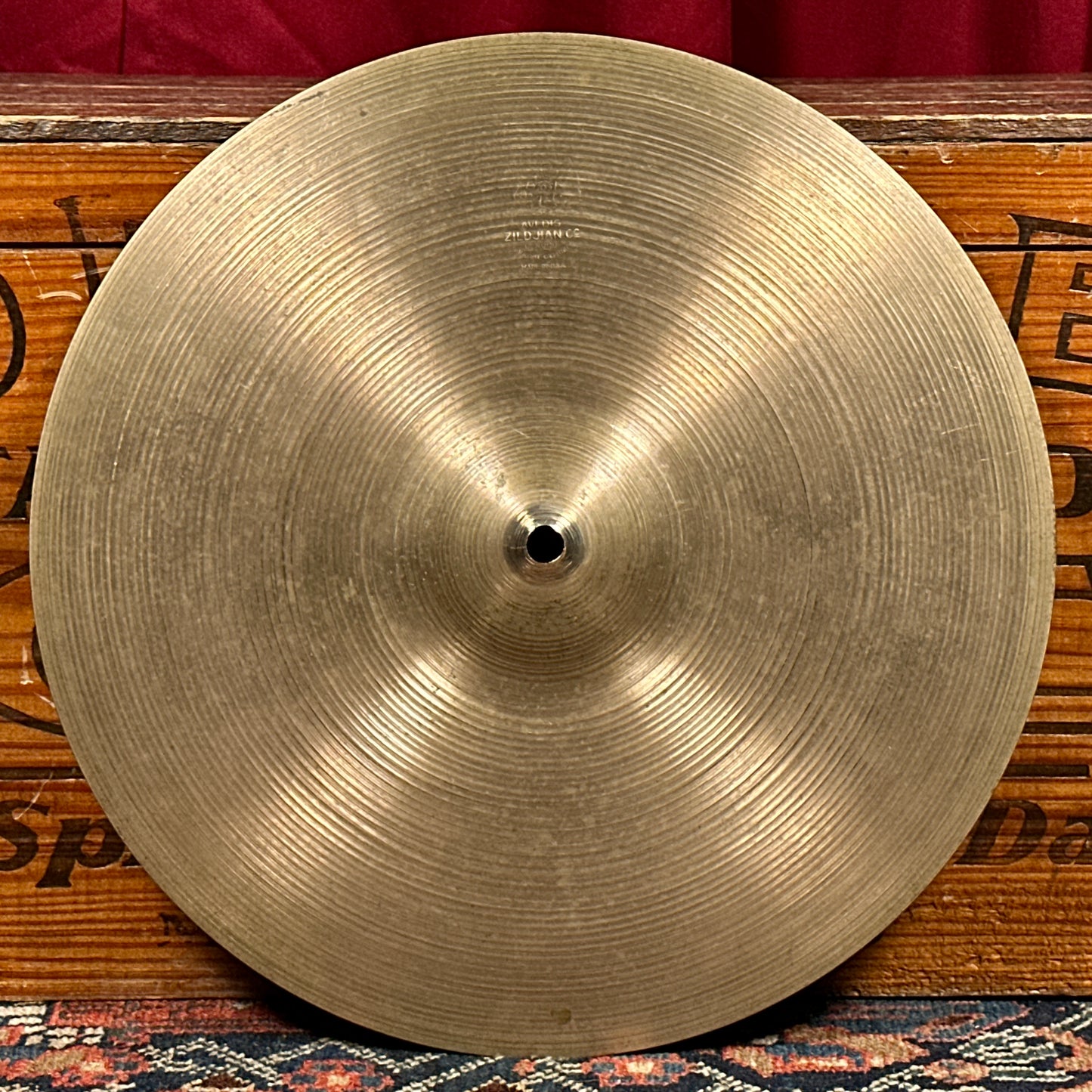 14" Zildjian A 1960s New Beat Hi-Hat Cymbal Pair 832g/1228g