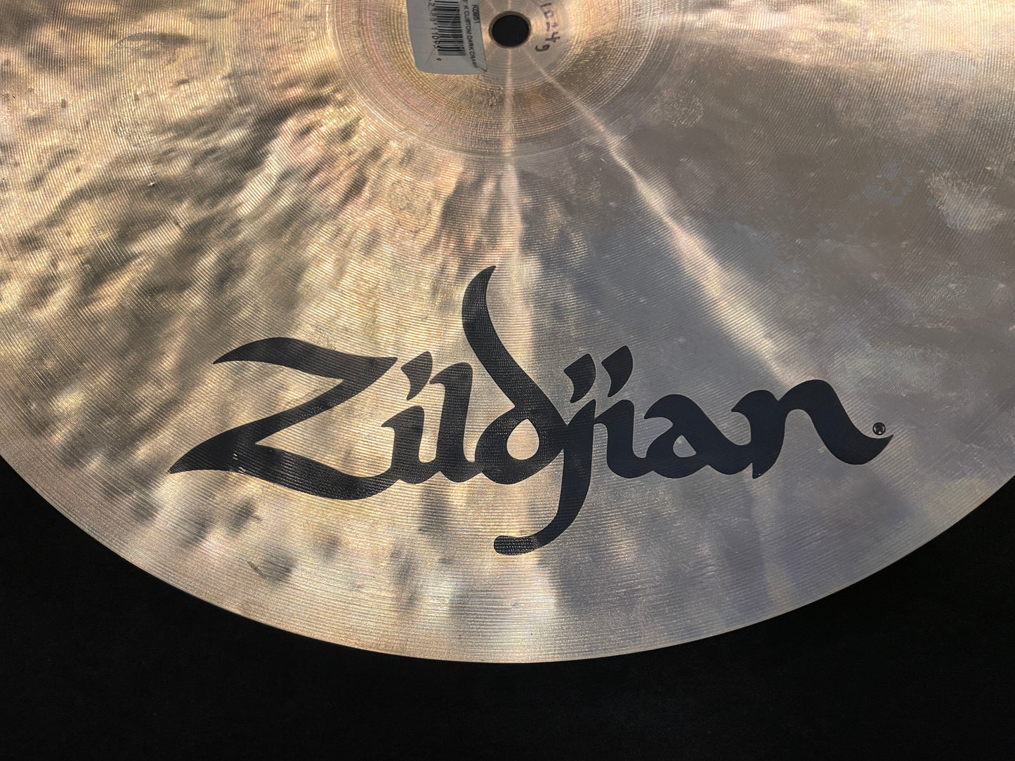 16" Zildjian K Custom Dark Crash Cymbal 1024g