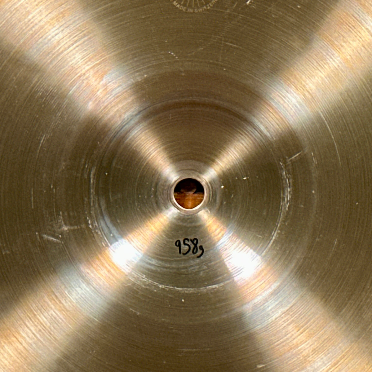 *Extra Rare* 15" Paiste Prototype Giant Beat Sound Edge Hi-Hat Cymbal Pair 958g/1260g *Video*
