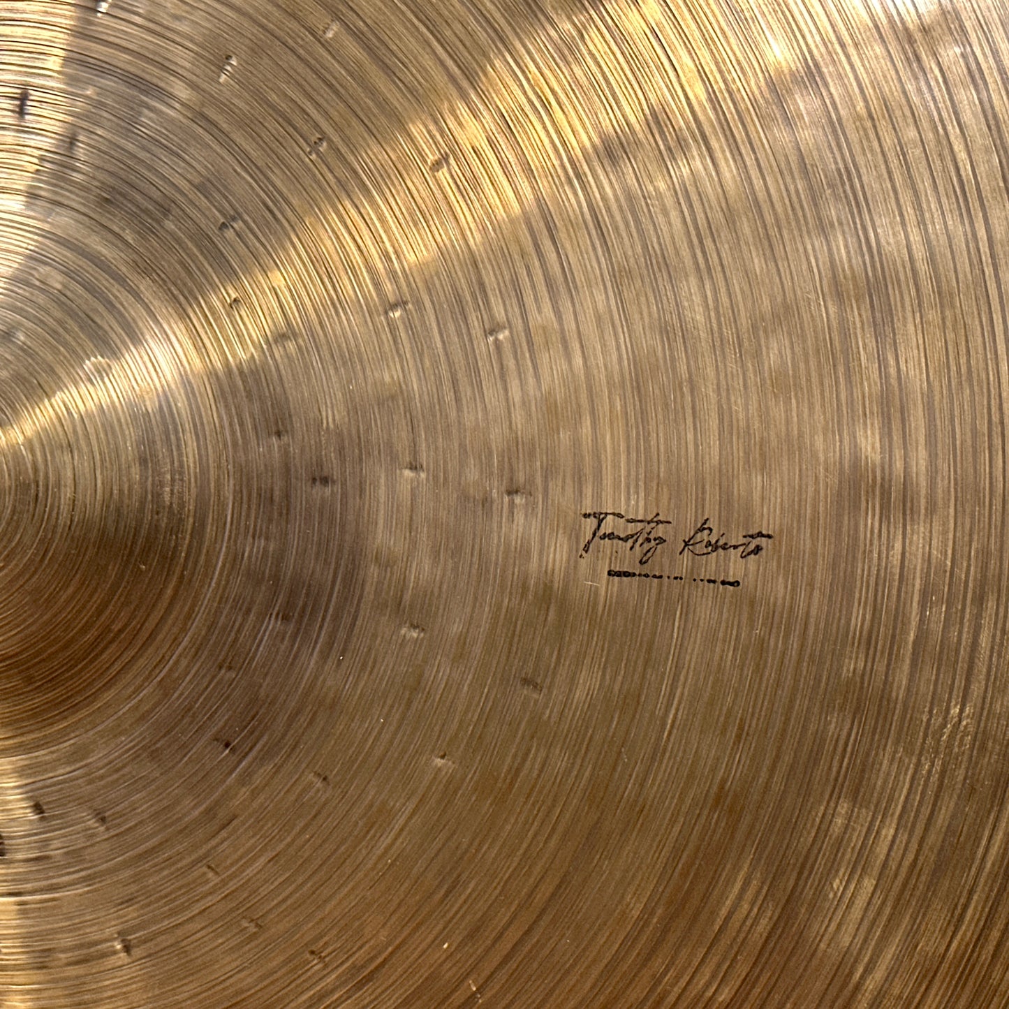 22" Timothy Roberts Tributary Ride Cymbal 2473g *Video Demo*