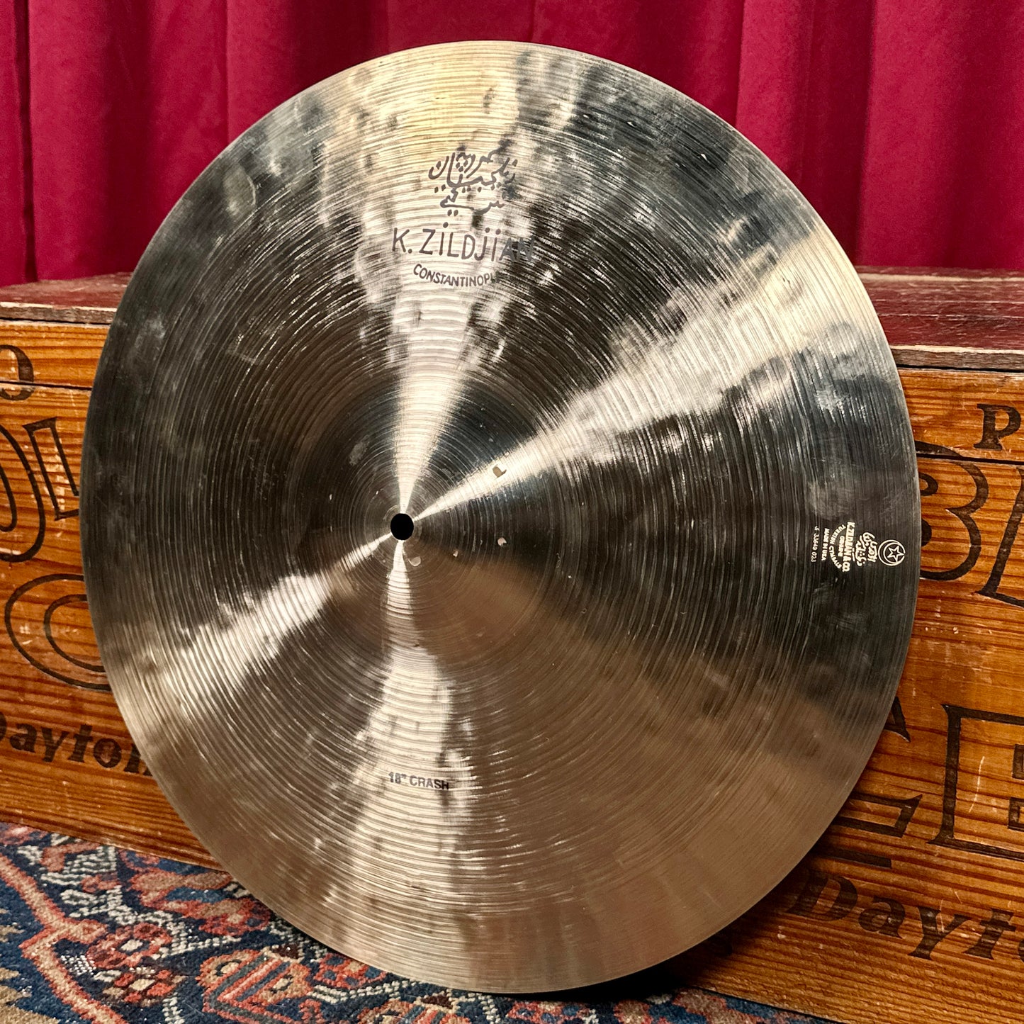 18" Zildjian K Constantinople Crash Cymbal 1292g *Video*