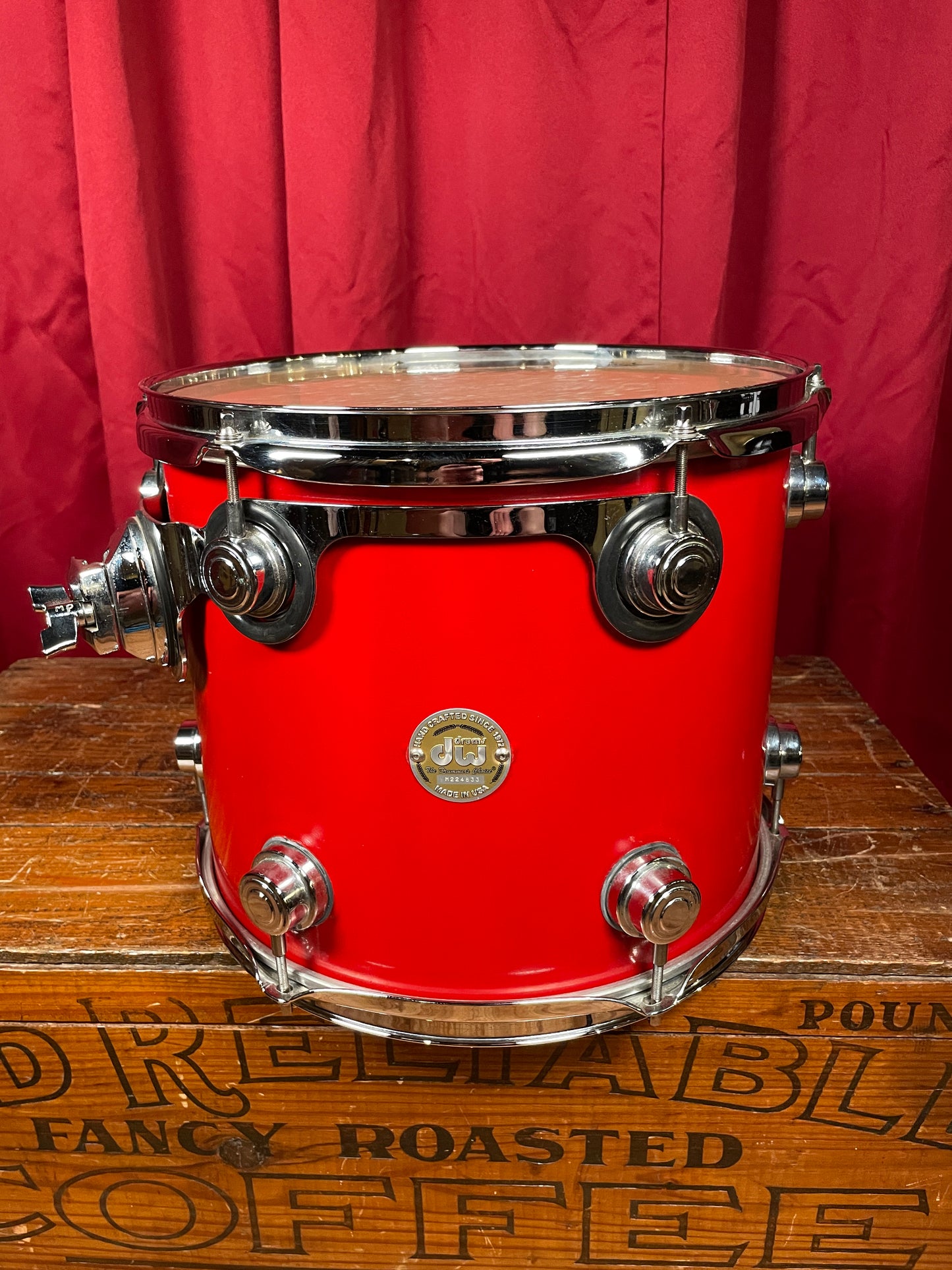 DW Collectors Series 10x13 Rack Tom Single Drum Workshop