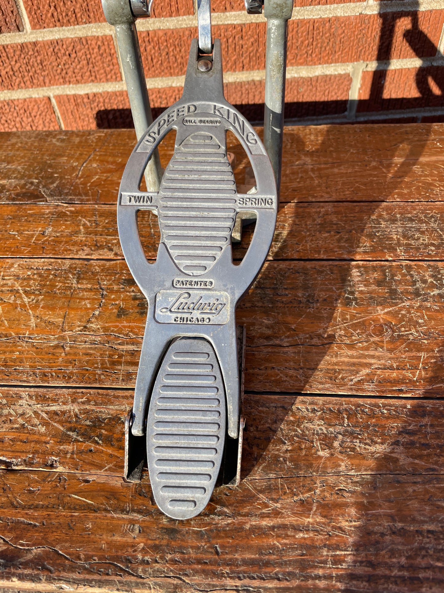 1960s Ludwig No. 201 Speed King Twin Spring Bass Drum Pedal