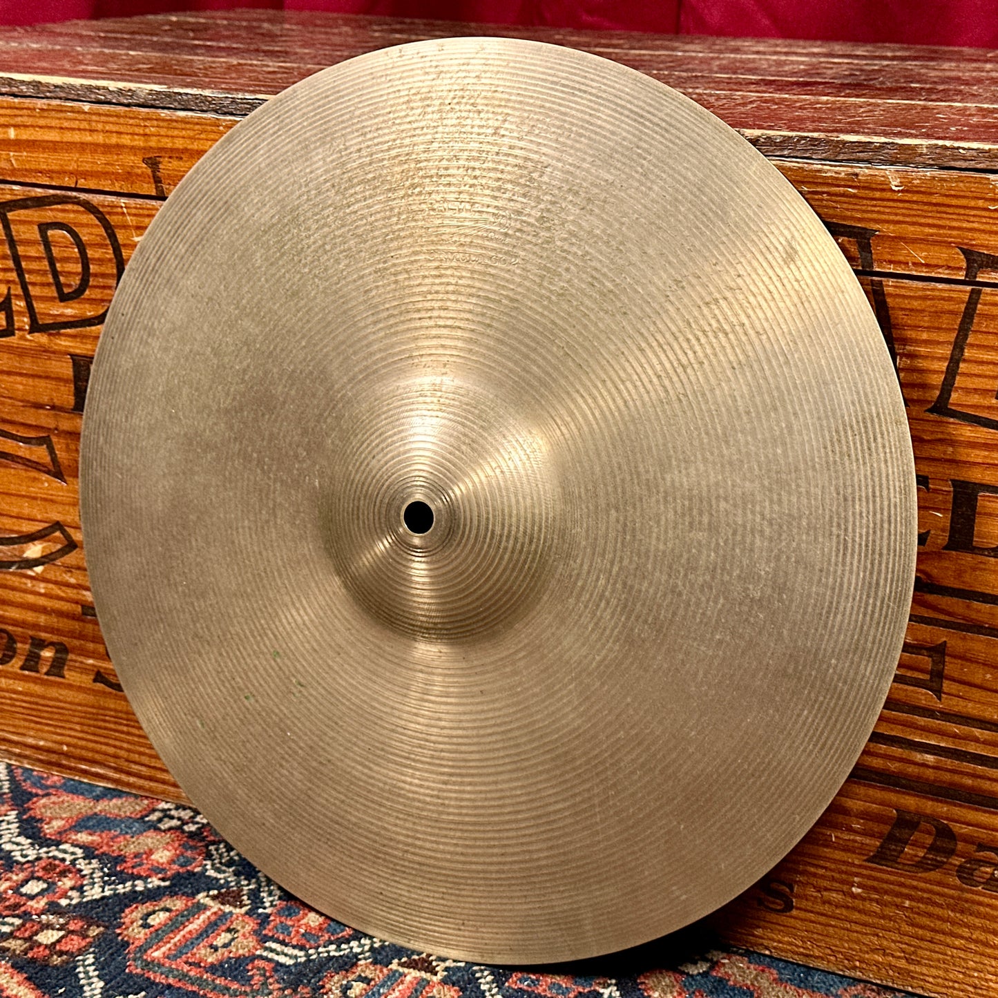 14" Paiste Formula 602 Pre-Serial 1960s Hi-Hat Cymbal Pair 840g/944g *Video Demo*