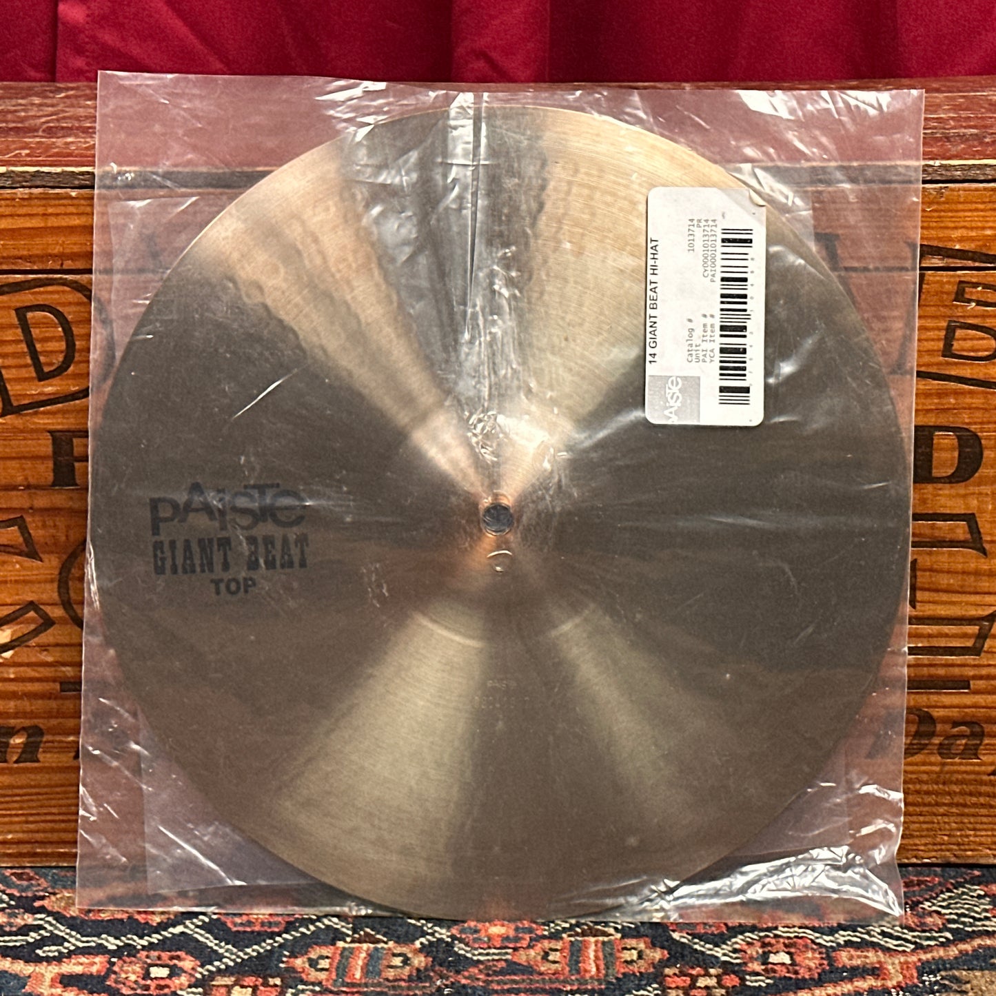 14" Paiste Giant Beat Hi-Hat Cymbal Pair 810g/1036g *Video Demo*