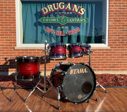 Tama Starclassic Bubinga Drum Set Red Mahogany Burst 22/8/10/12/16