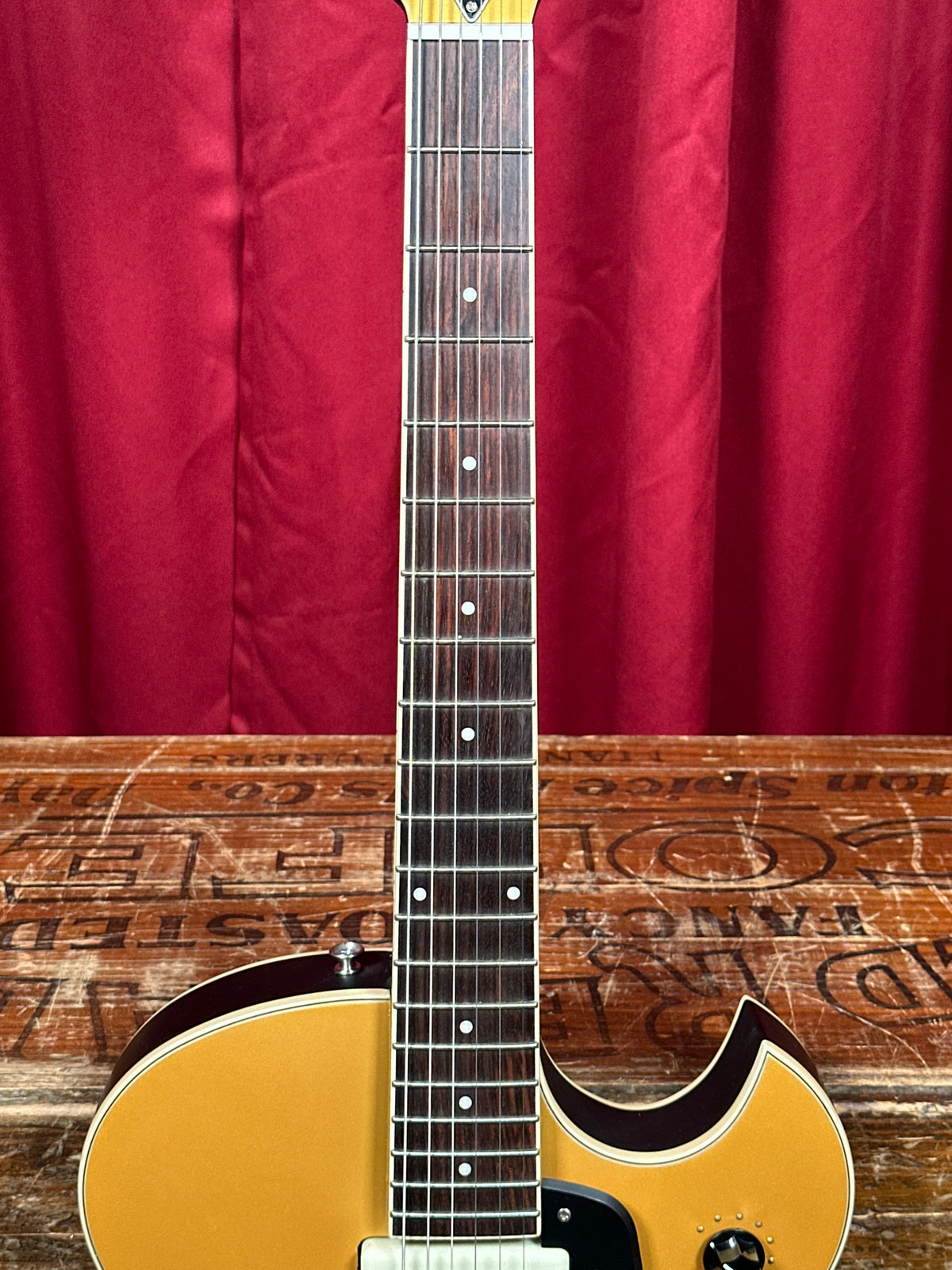 Guild Starfire I Jet 90 Electric Guitar Satin Gold