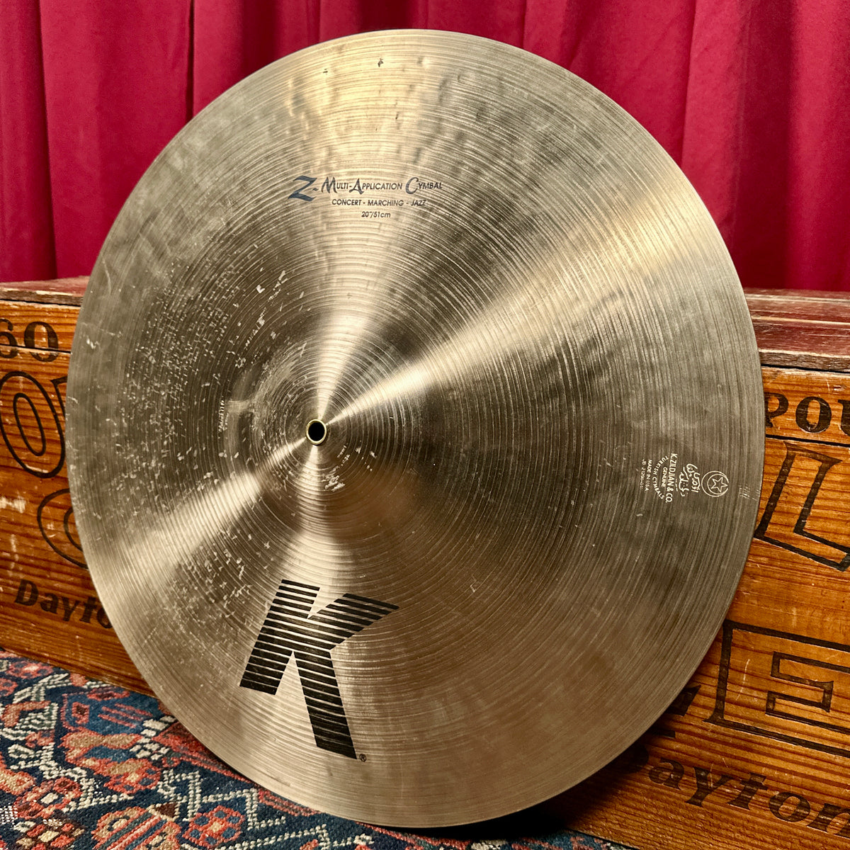 20" Zildjian K Multi Application Crash Ride Cymbal 2234g *Video*