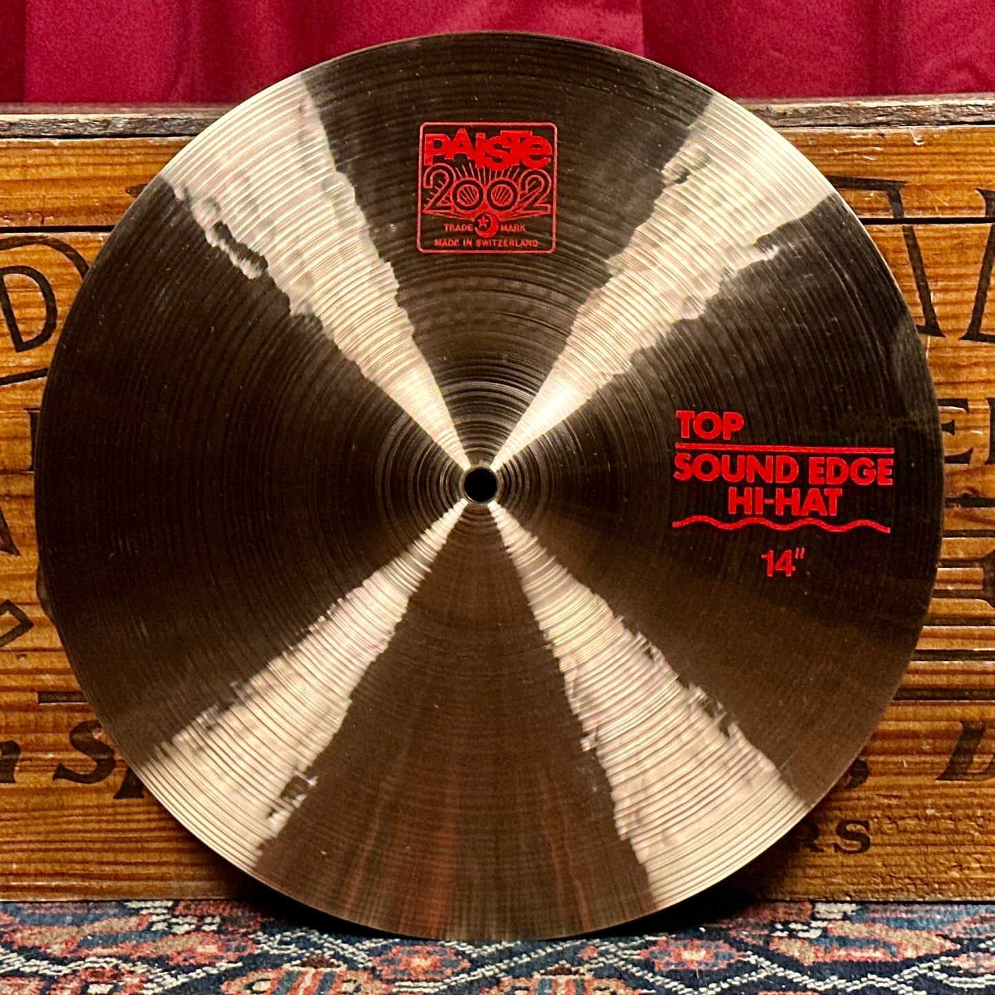 14" Paiste 2002 Sound Edge Hi-Hat Cymbal Pair 944g/1064g *Video*