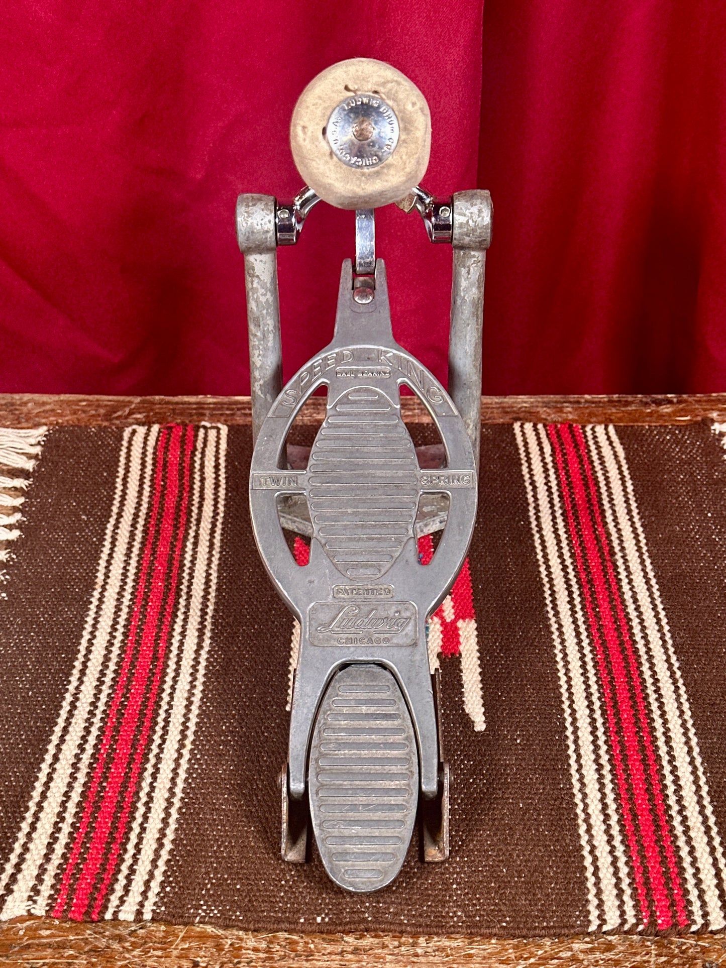 1960s Ludwig Speed King Twin Spring Bass Drum Pedal