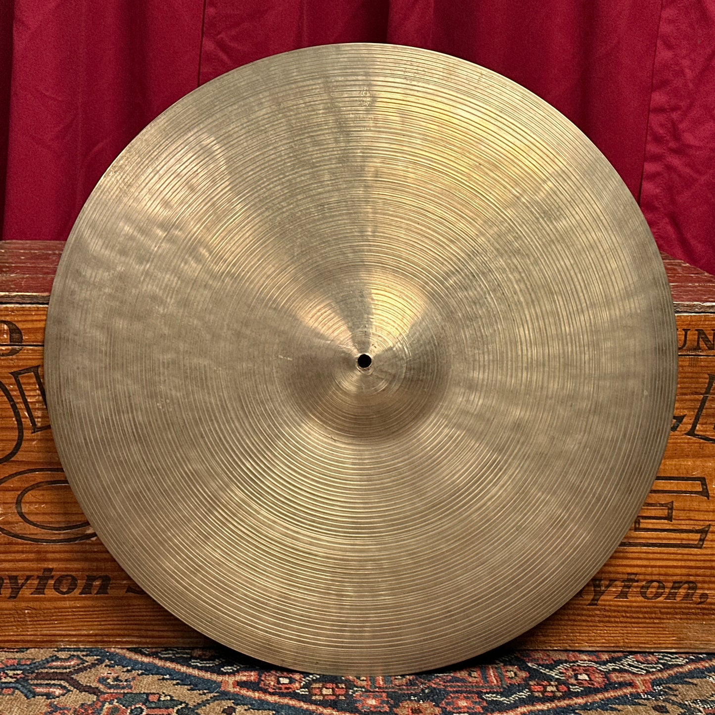 Collector's Clean 22" K. Zildjian Istanbul 1960s New Stamp Ride Cymbal 2550g *Video Demo*