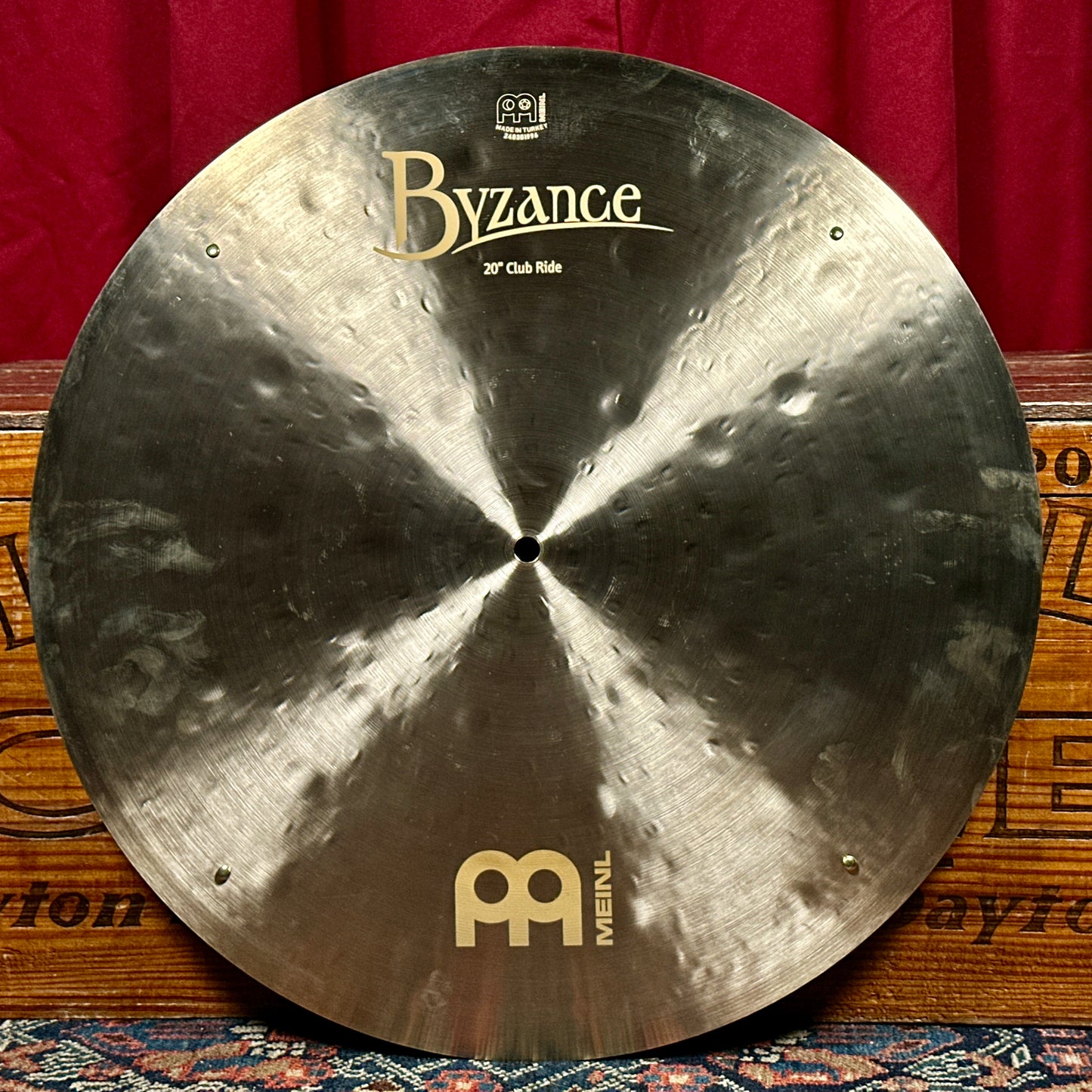 20" Meinl Byzance Jazz Club Ride Cymbal 2210g *Video*