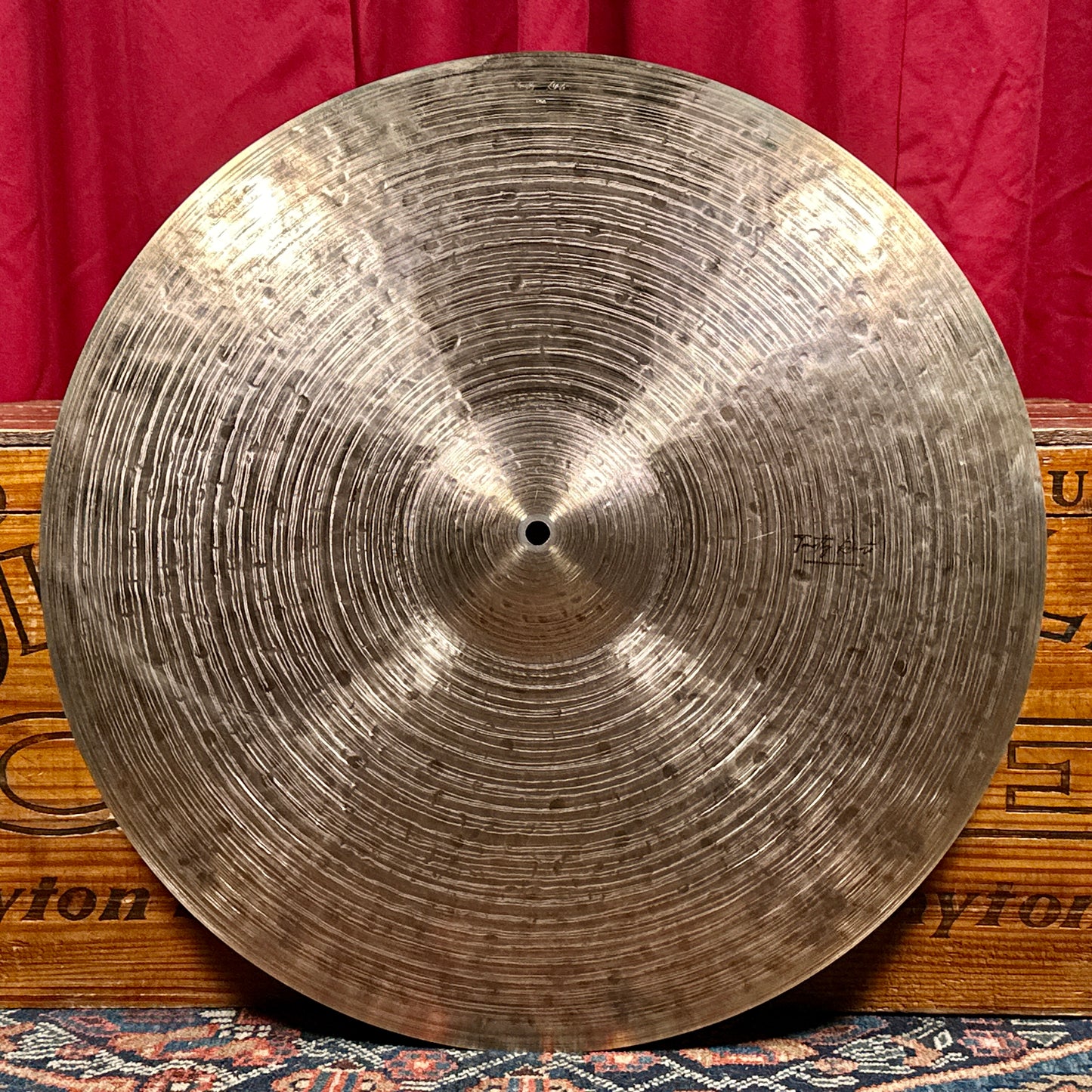 21" Timothy Roberts Tributary 1/2 Turk Ride Cymbal 2111g *Video*